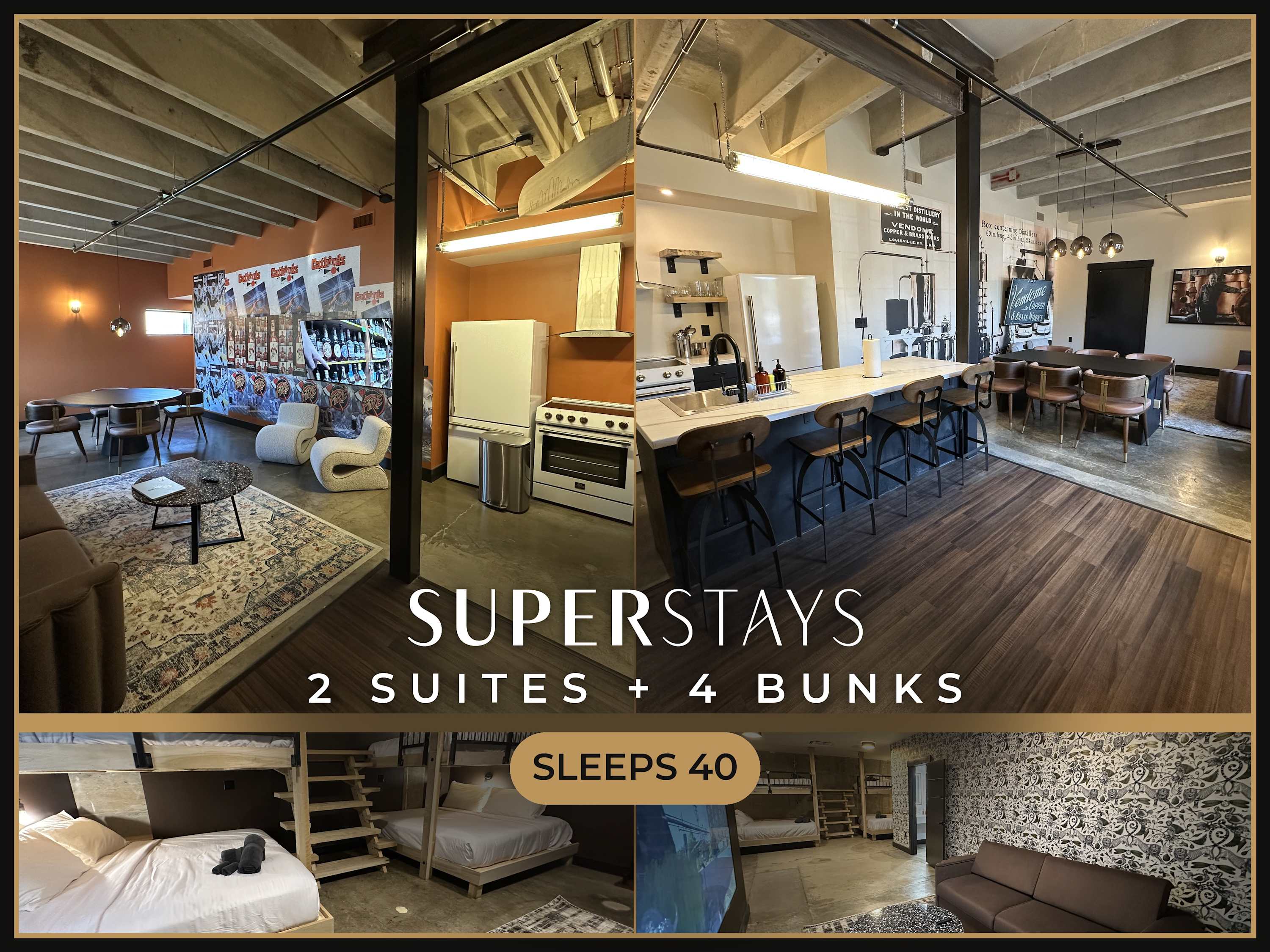 Sleep40 28Beds 10BR Super Stays A12 Low W DD