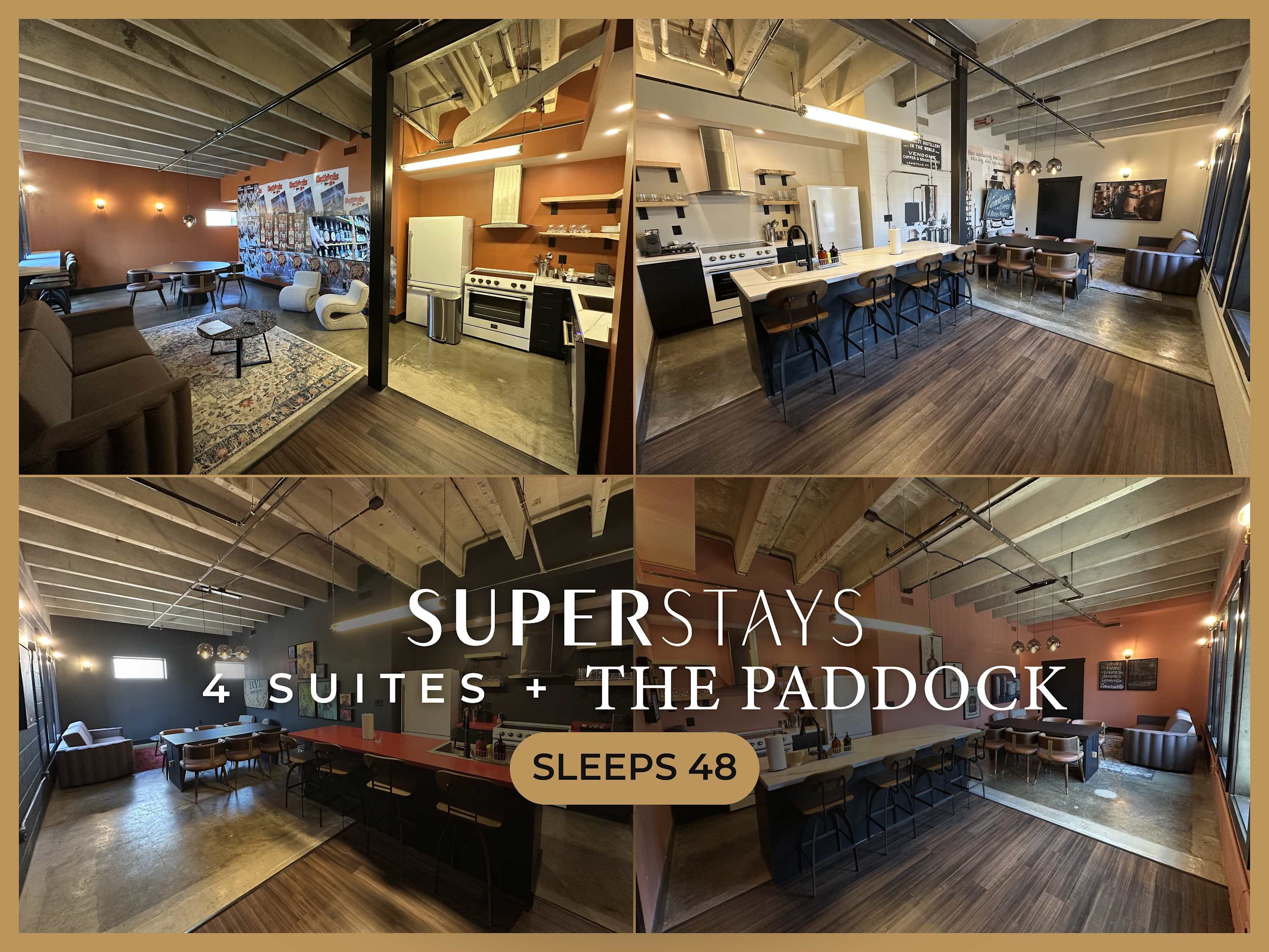 Sleep48 24Beds 16BR Super Stays A12 Pad Superfecta