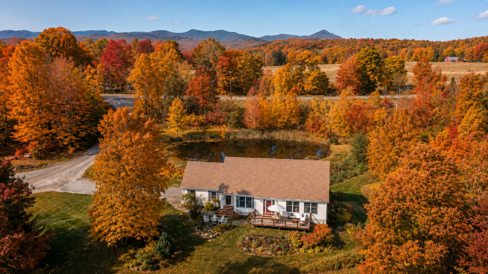 Enchanted View: Fire Pit | Views! | Pond - Stowe, VT