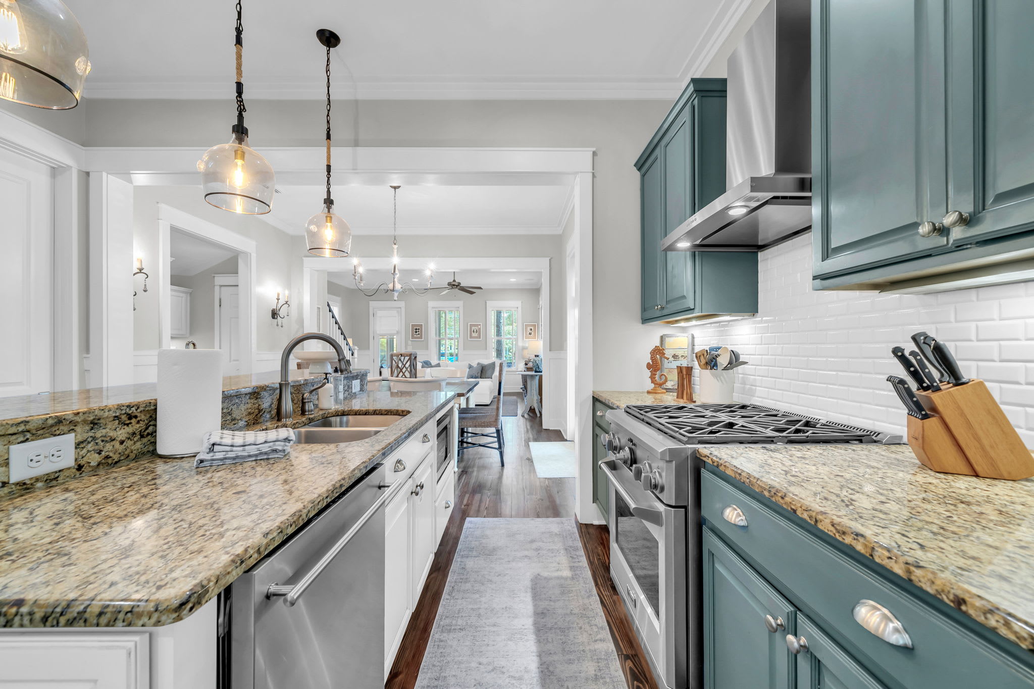 Gourmet kitchen