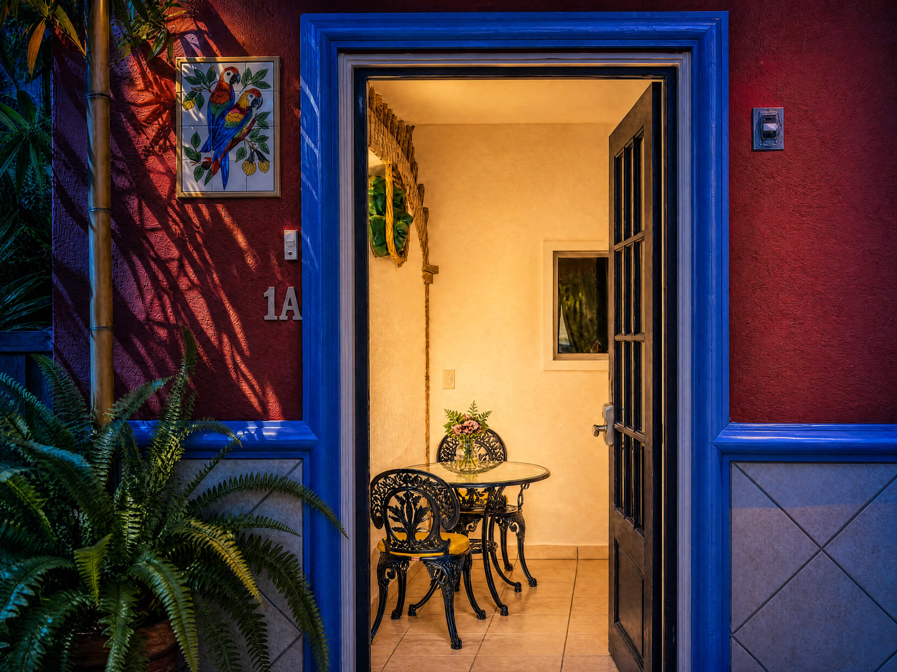 Across the street from the Malecón