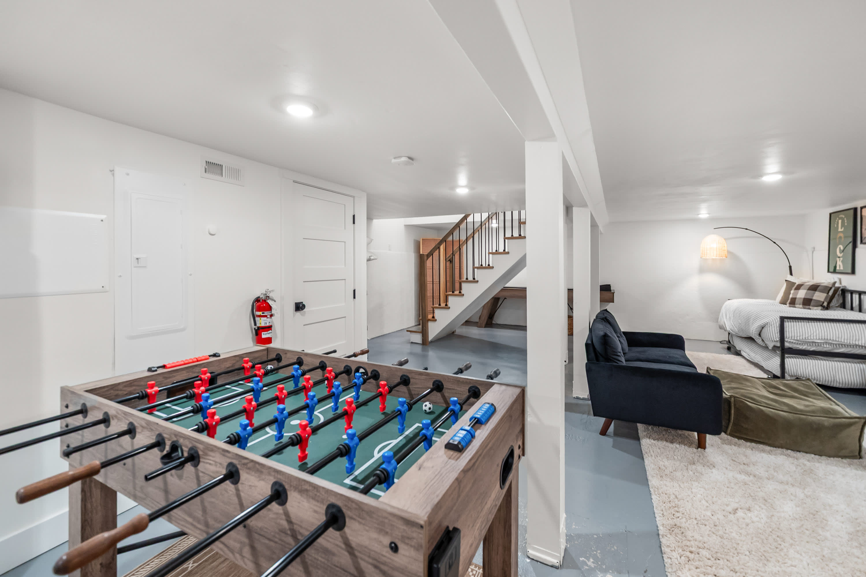 Let the games begin in this entertainment-filled space for all ages