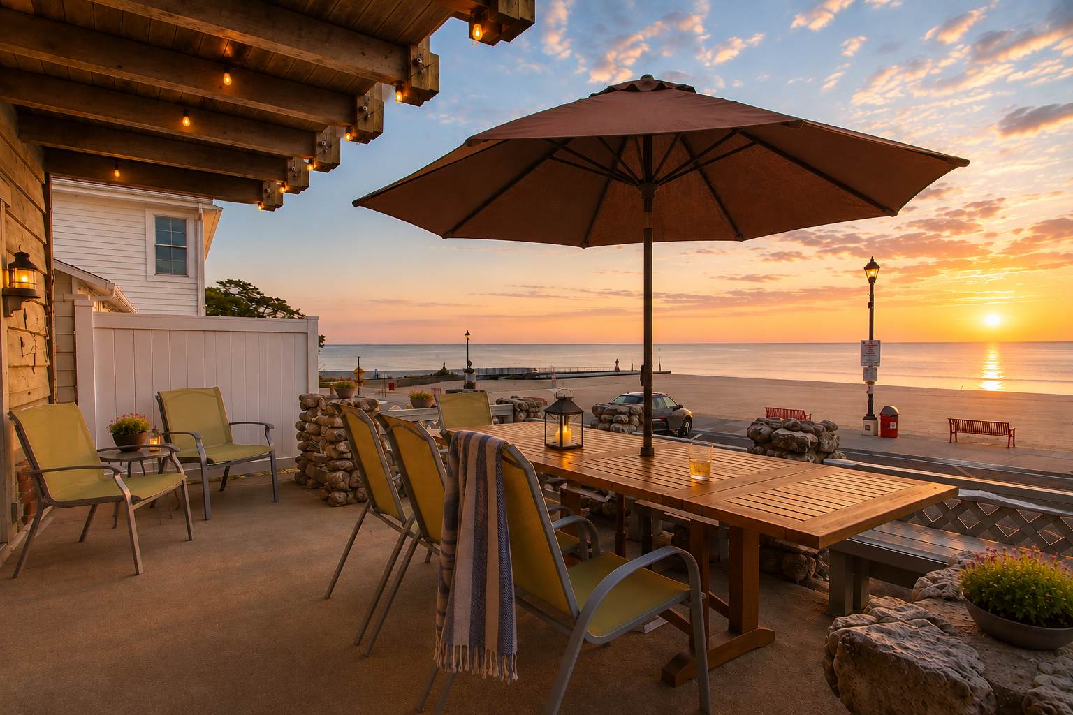 See Shore • Deck View of North Beach • South Haven — South Haven, MI — vacation rental
