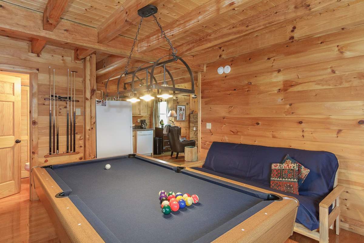 Cozy Log Cabin | Hot Tub | Game Room