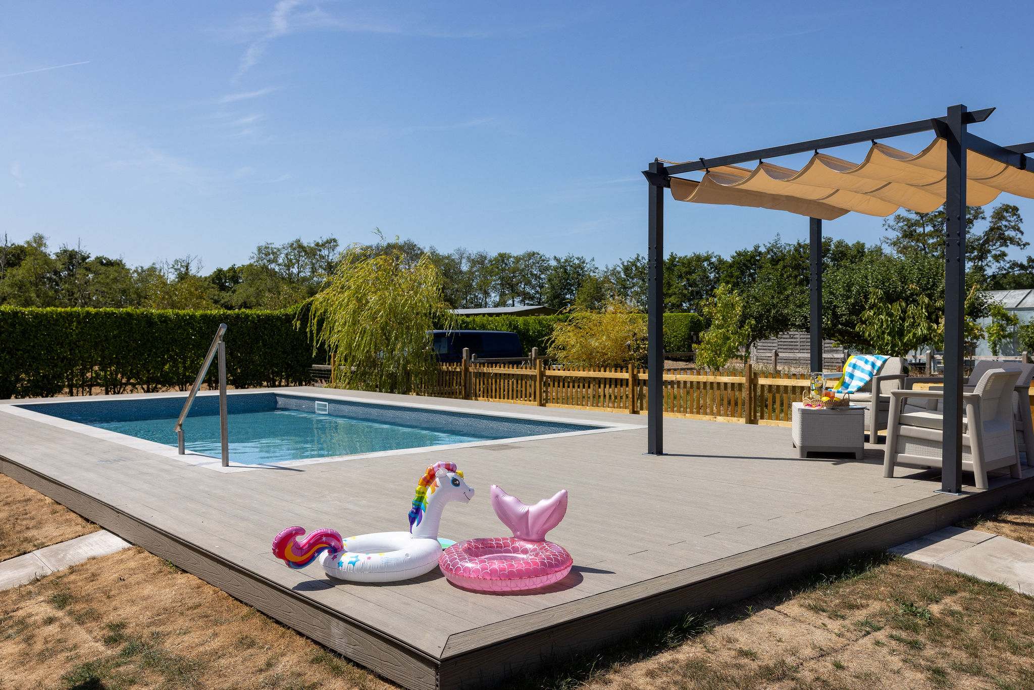 Book your own private pool time! Three hour booking slots are £75 (9-12 noon or 3-6pm).
