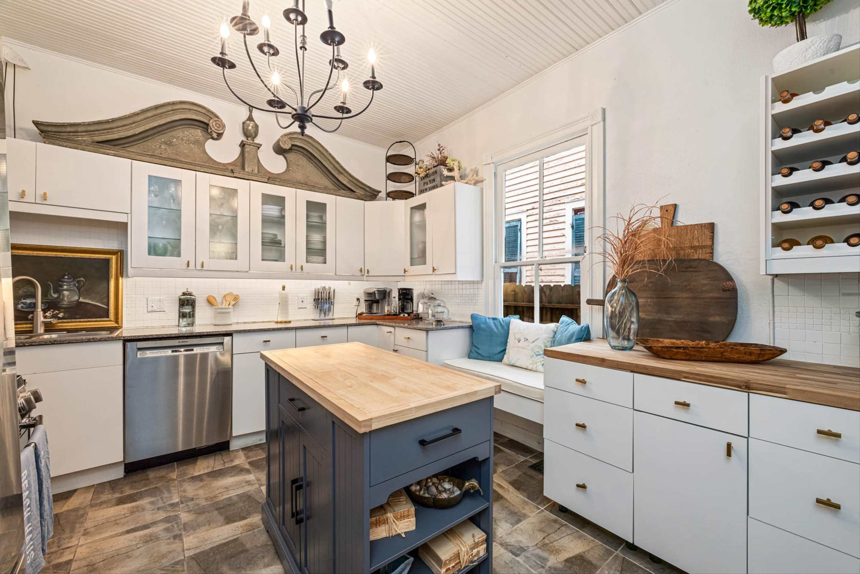 A fully equipped kitchen ready for home-cooked meals and vacation memories