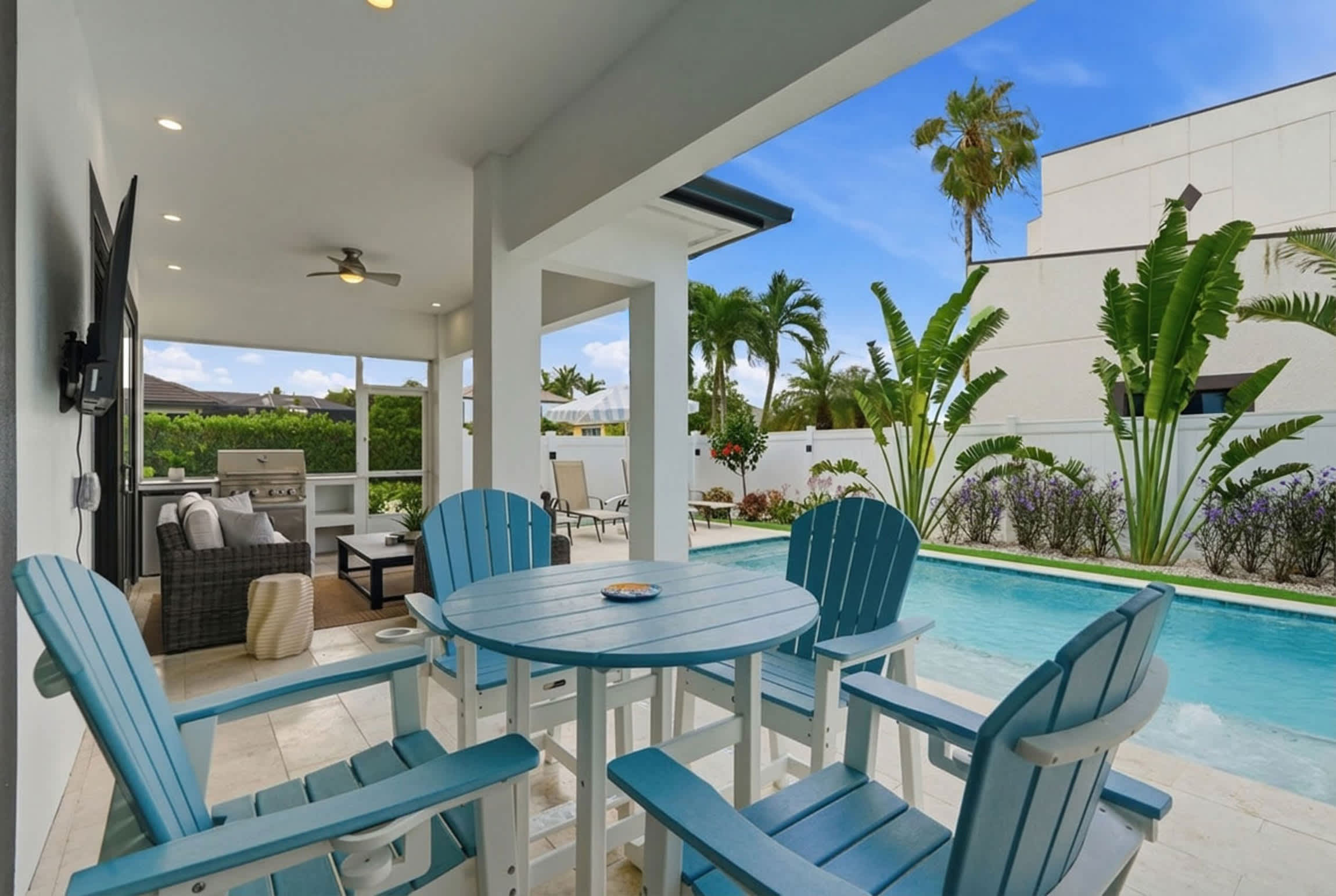 Brand New Luxury Pool Home Steps from the Gulf | Photo 44