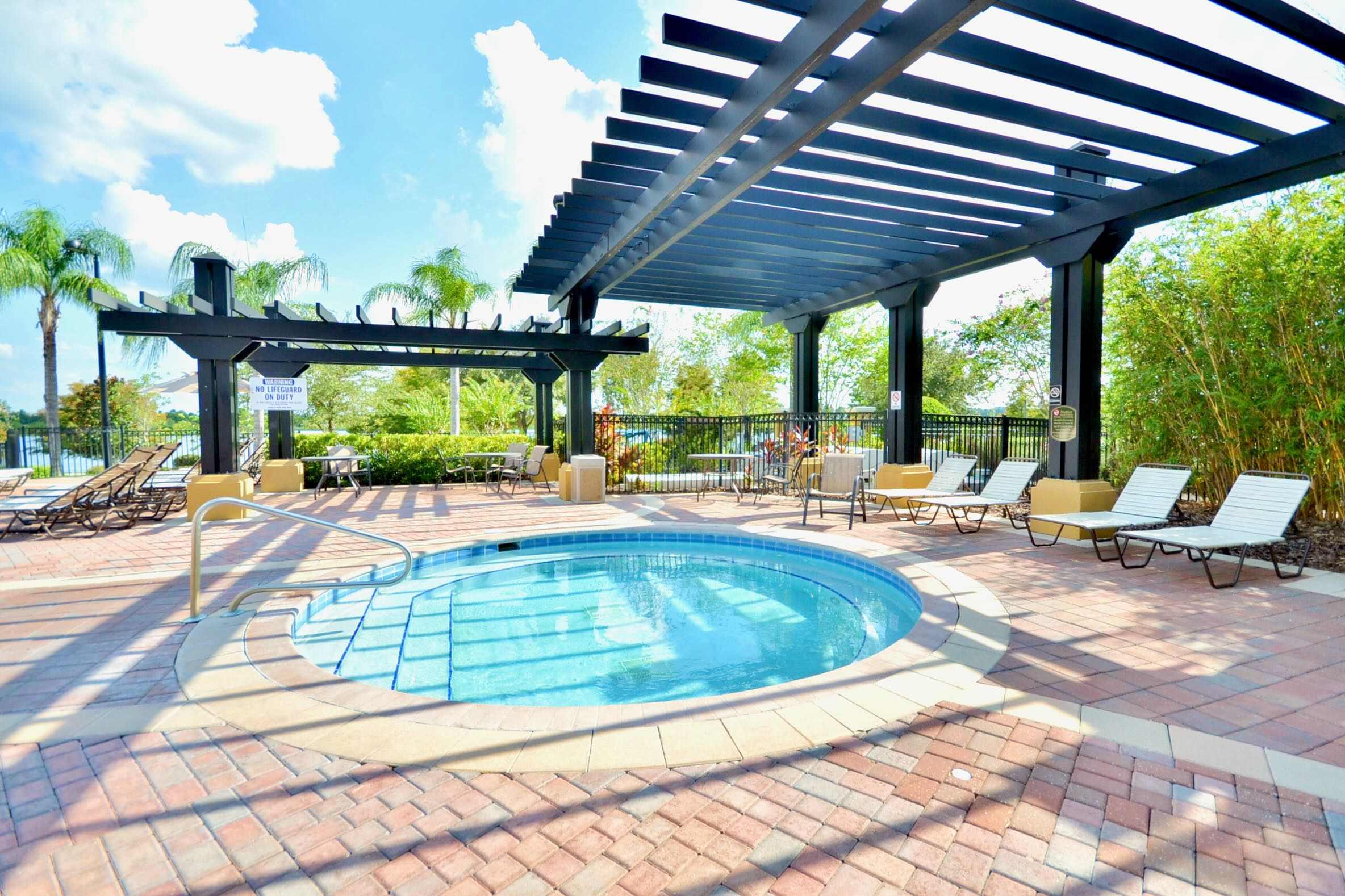 Vista Cay Resort Jacuzzi Area with Sun Loungers 