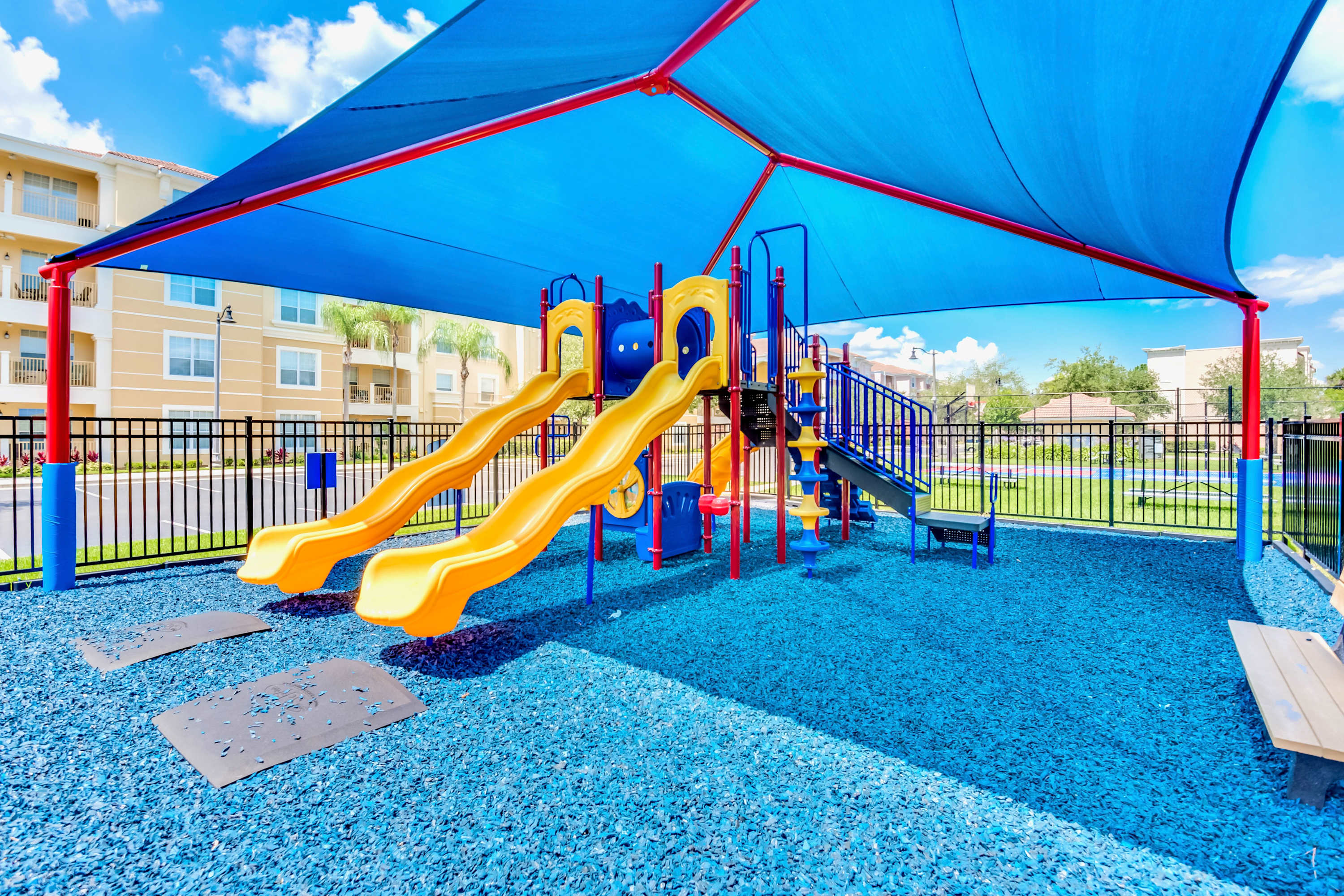 Kids Outdoor Play area at Vista Cay Resort