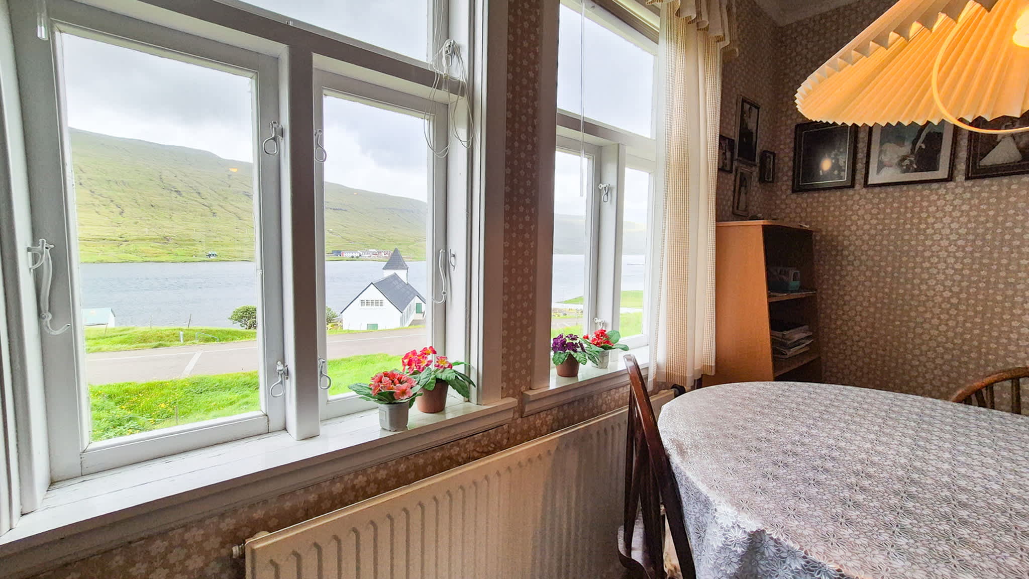 Waterside Faroese Home with Fjord Views