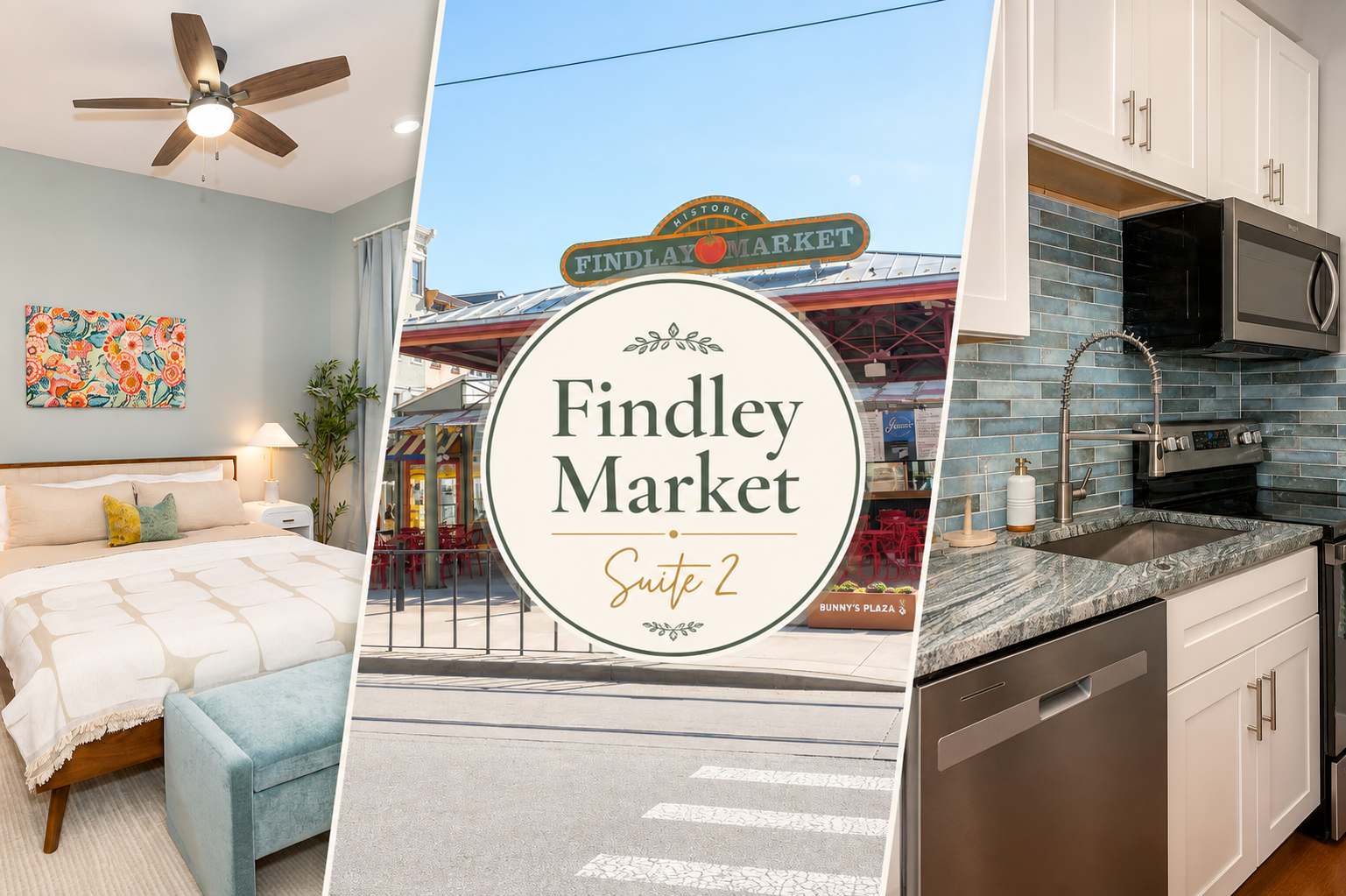 Experience the charm of Cincinnati in the heart of the historic Findlay Market district. Just steps away from local restaurants, breweries, shops, and entertainment.