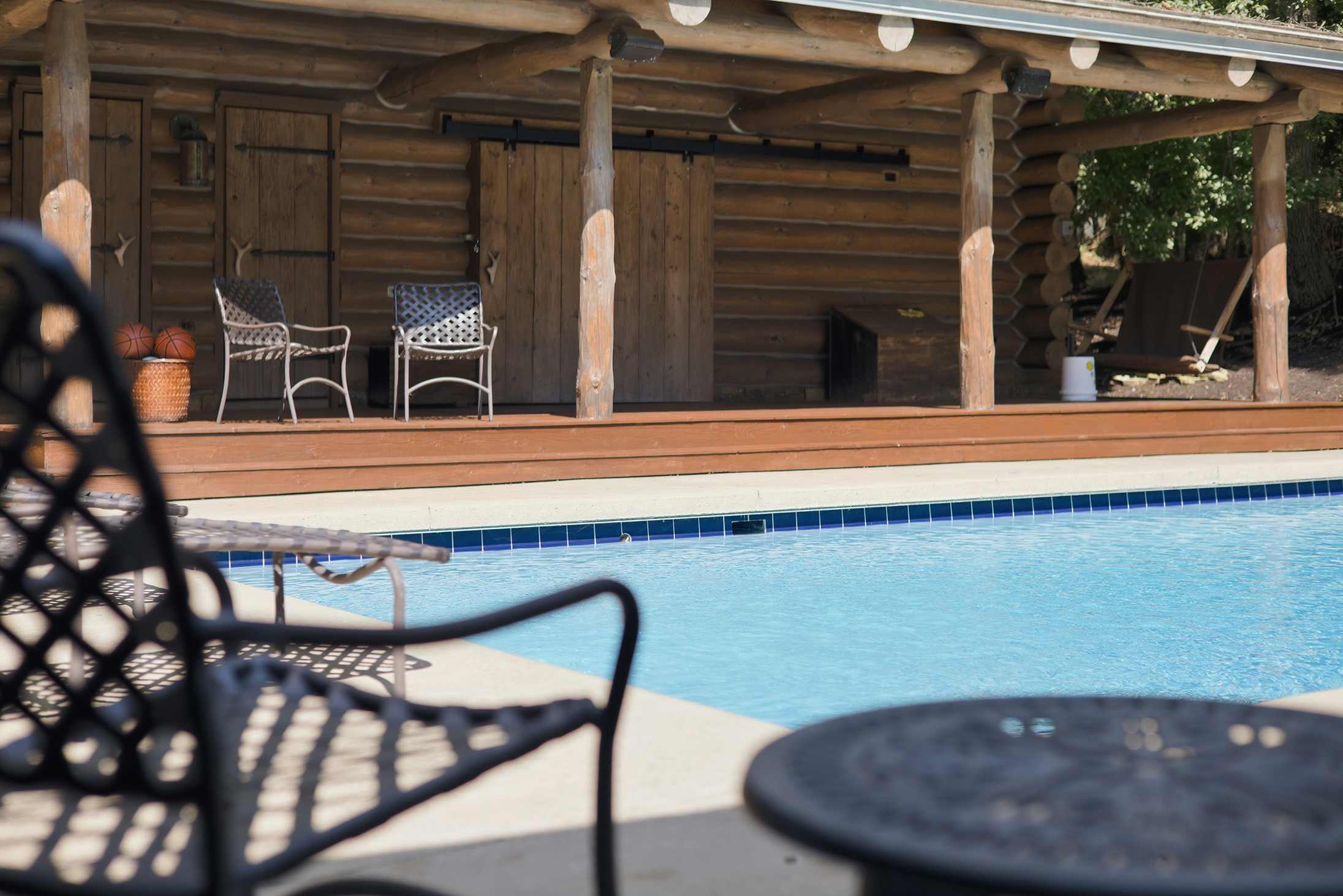 A poolside cabana always makes summers more fun!