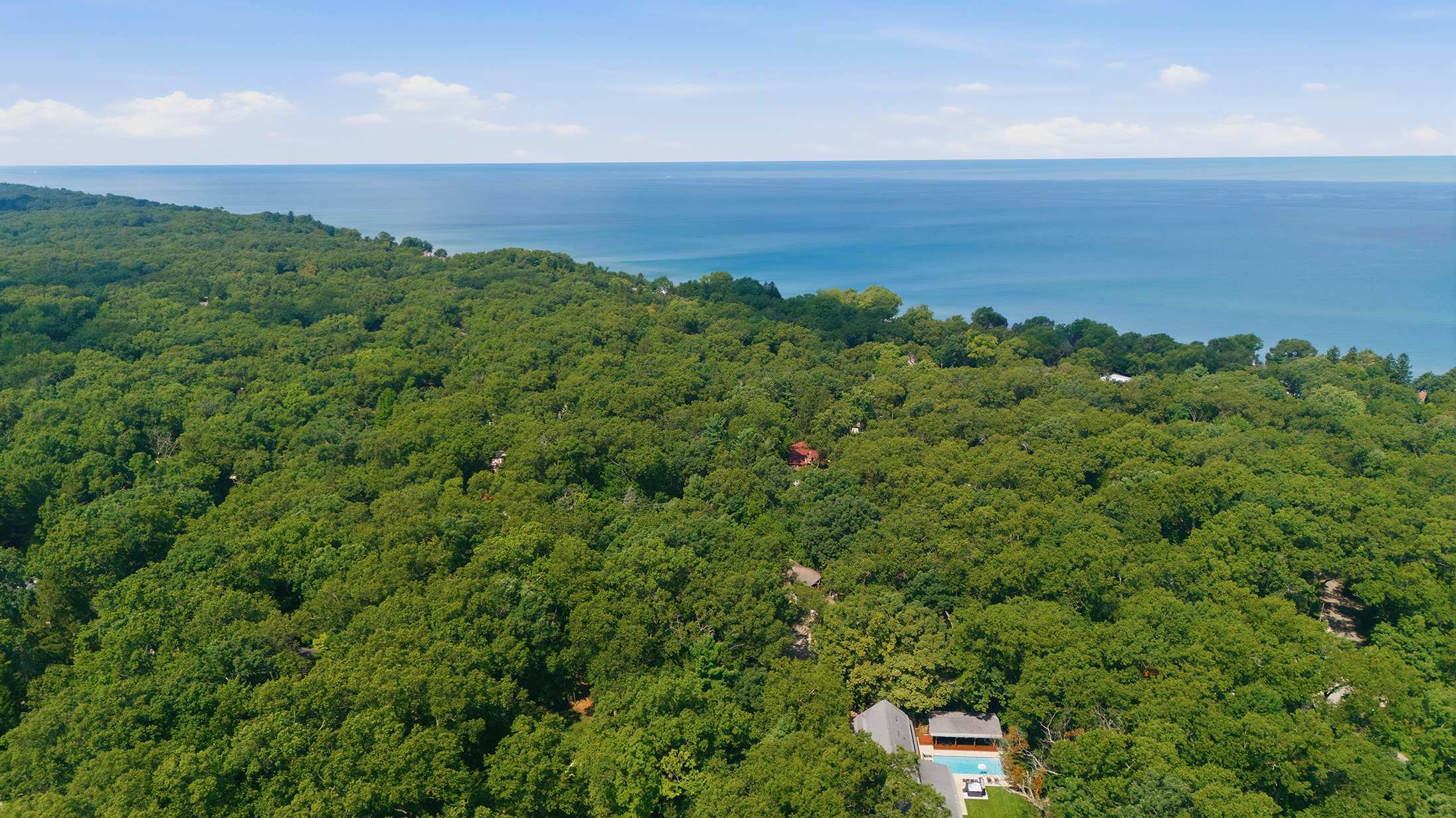 Nestled in lush greenery, just a 10-minute walk to the beach.