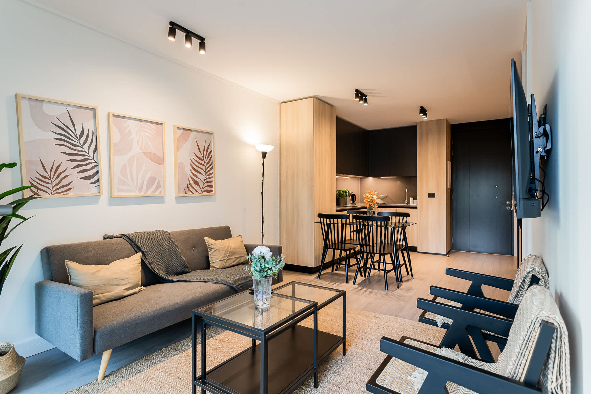 Stylish 1BR1BA Araucano Park Comfort for 3 Guests