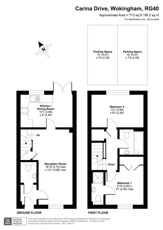 View Wokingham - 2 Bedrooms, Parking in 43 Carina Drive RG40 1BF Wokingham - 2 Bedrooms, Parking in 43 Carina Drive RG40 1BF - Property image 15 - VivreStays