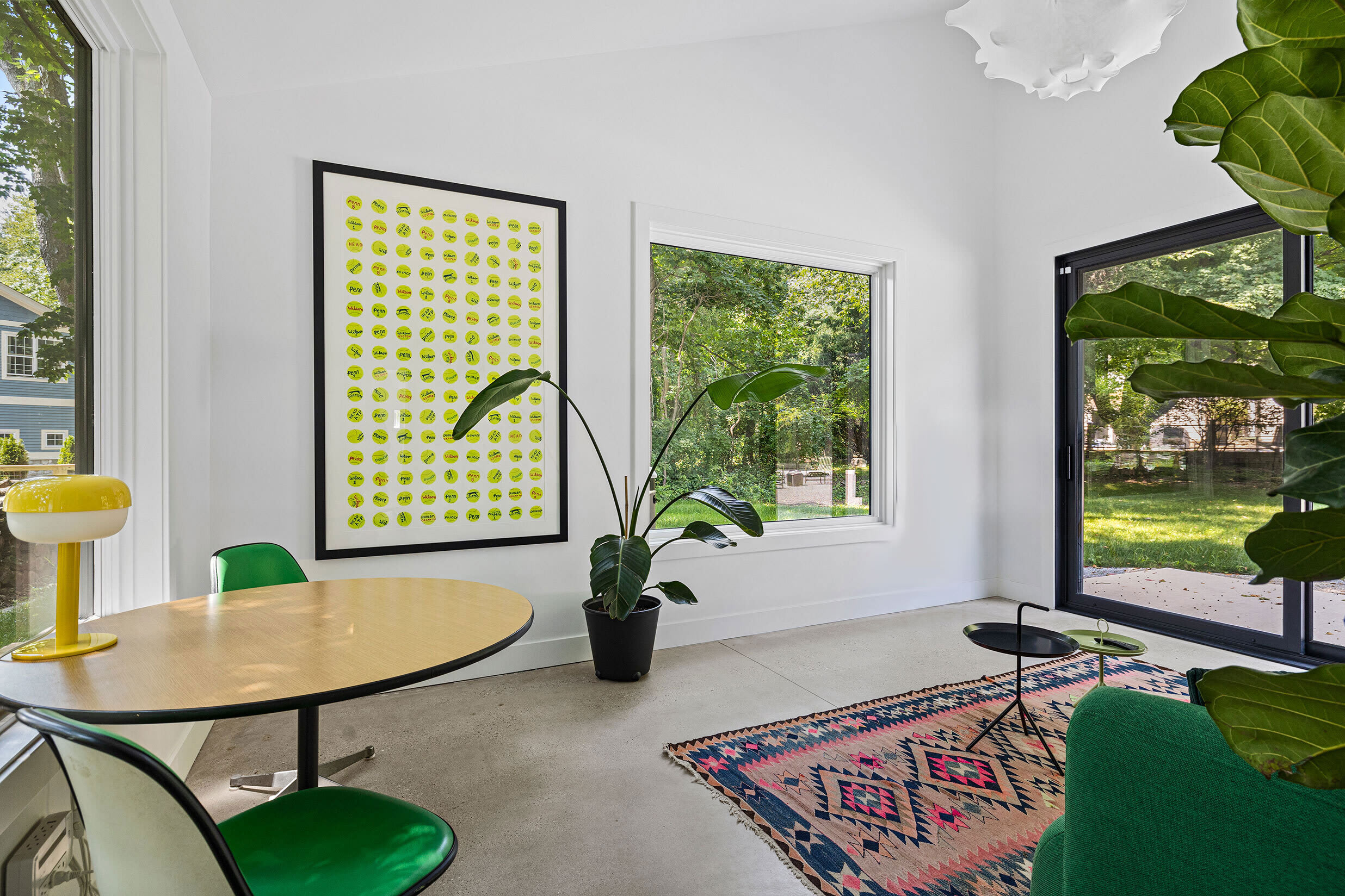 Owlwood's separate sitting room is ideal for work or getting away from the group.