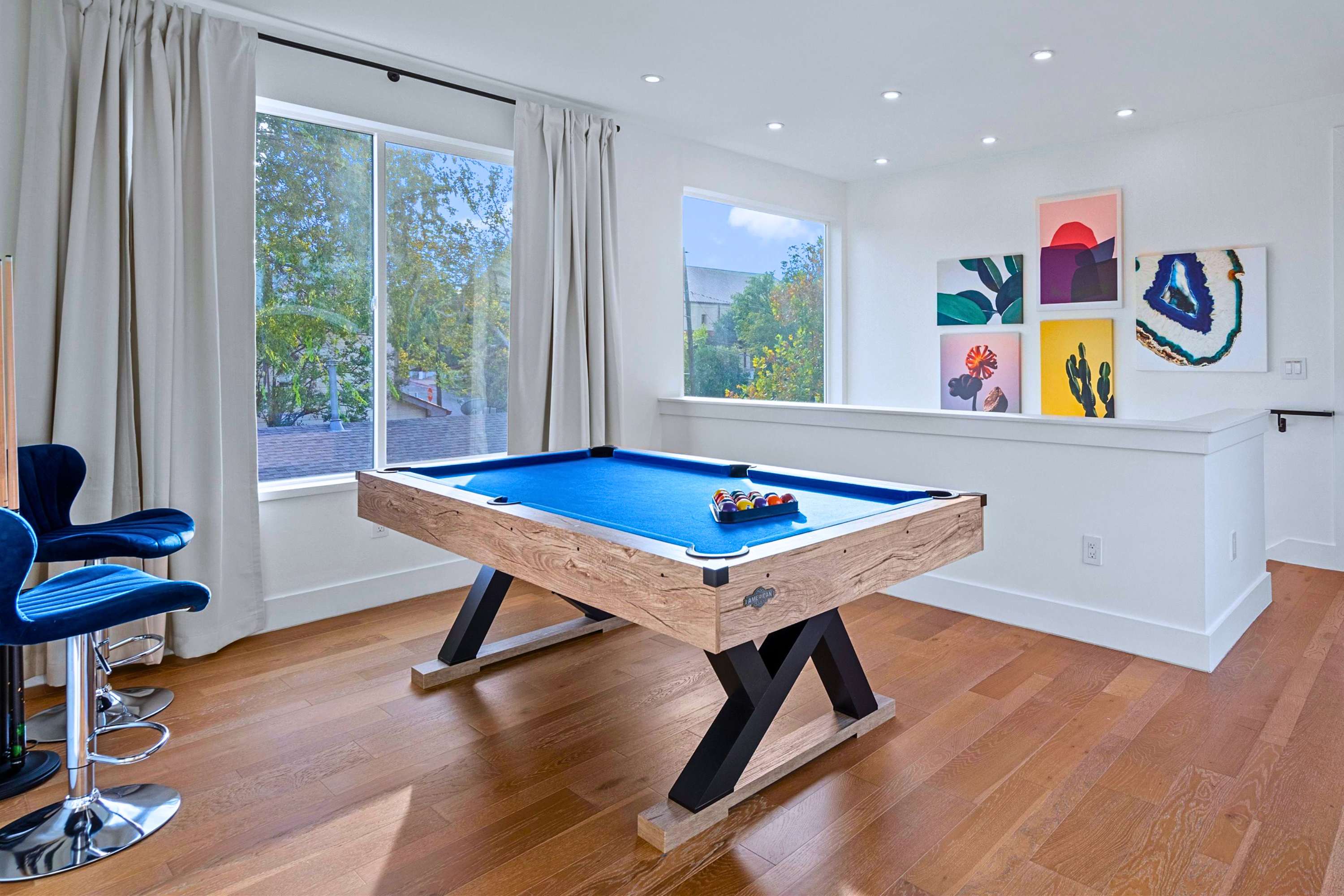 Break into fun: friendly games await at your private billiards table