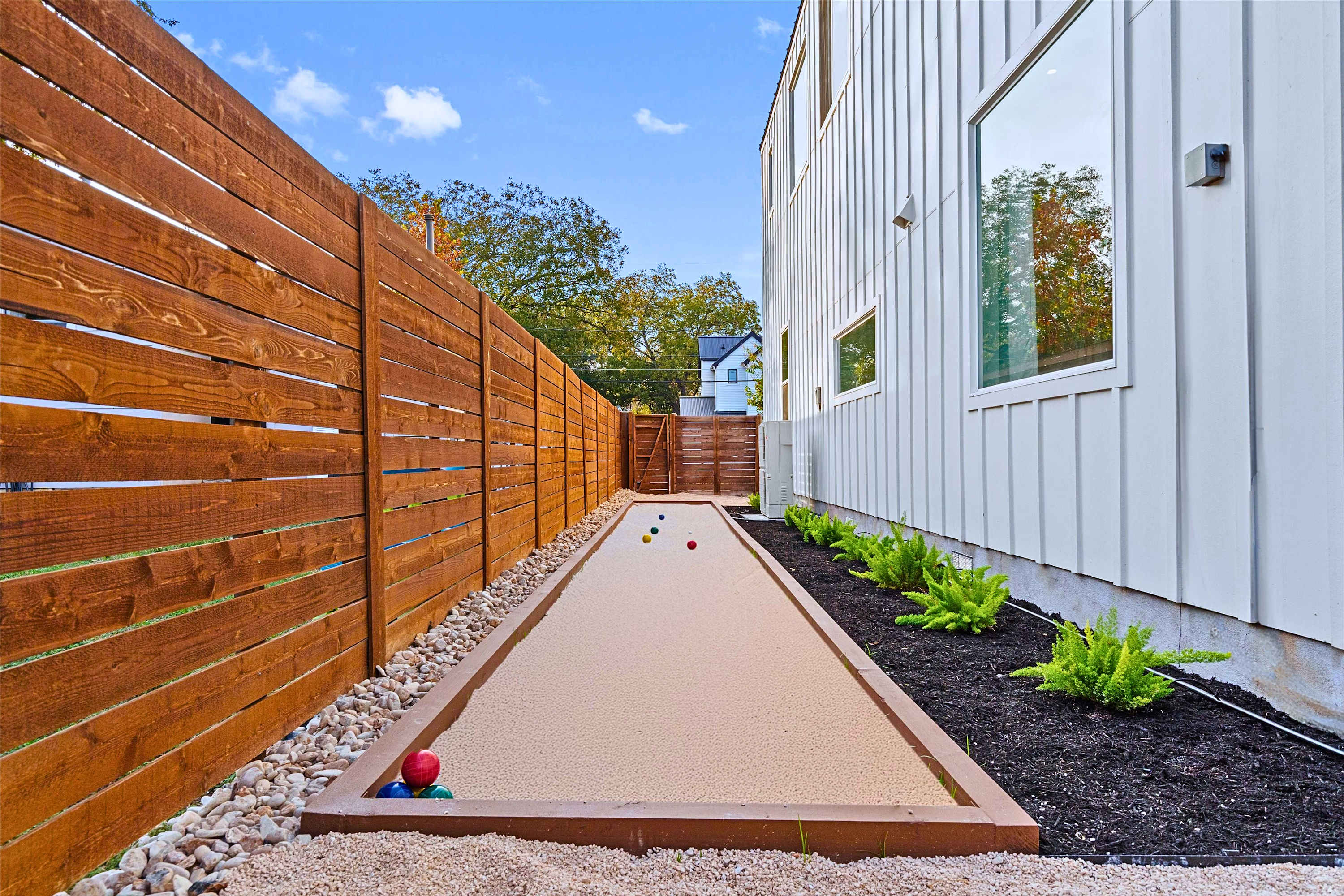 Challenge Friends to a Relaxing Game of Bocce Outdoors