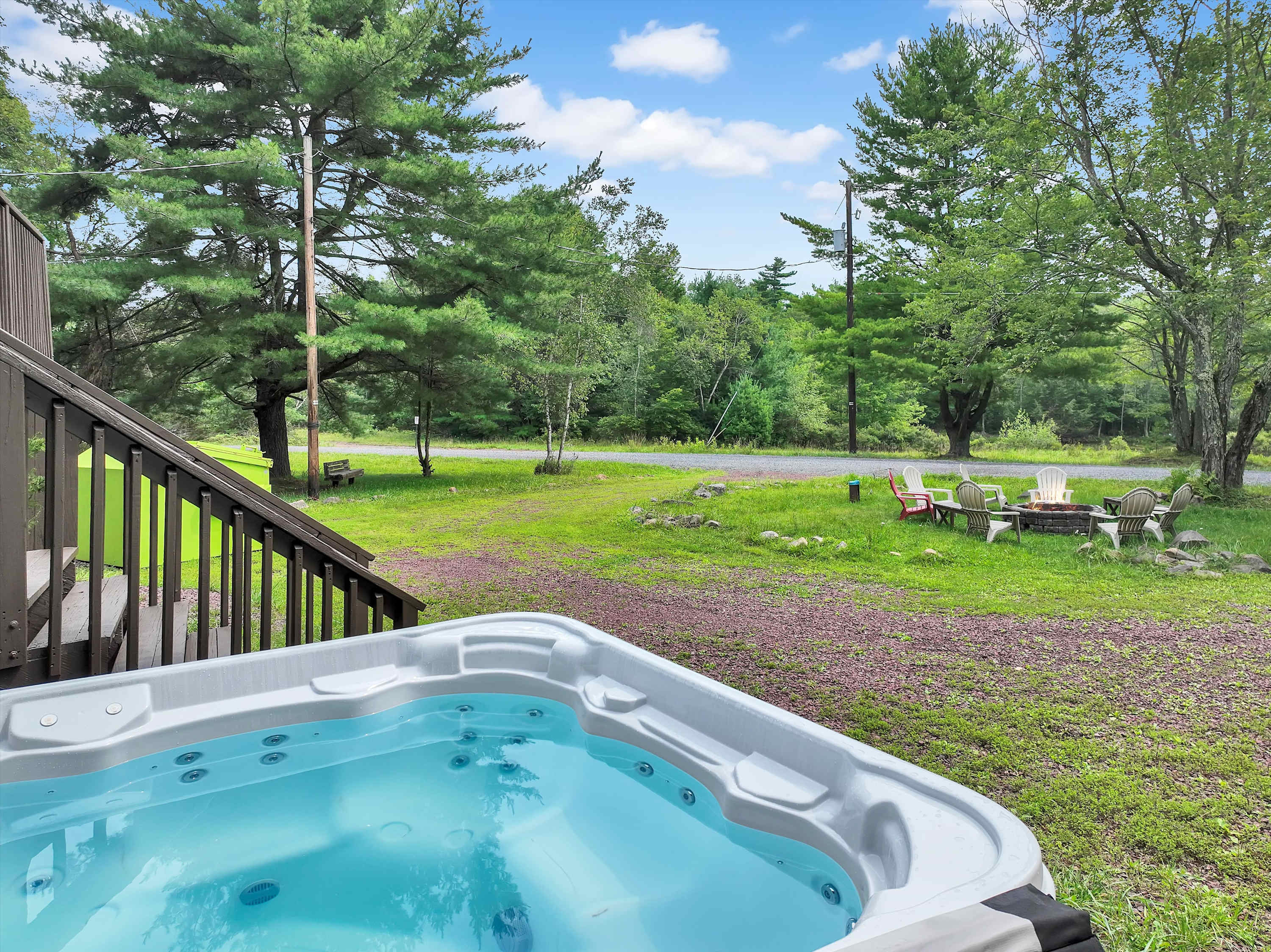 Secluded Stream Front Log Cabin | HotTub | FirePit