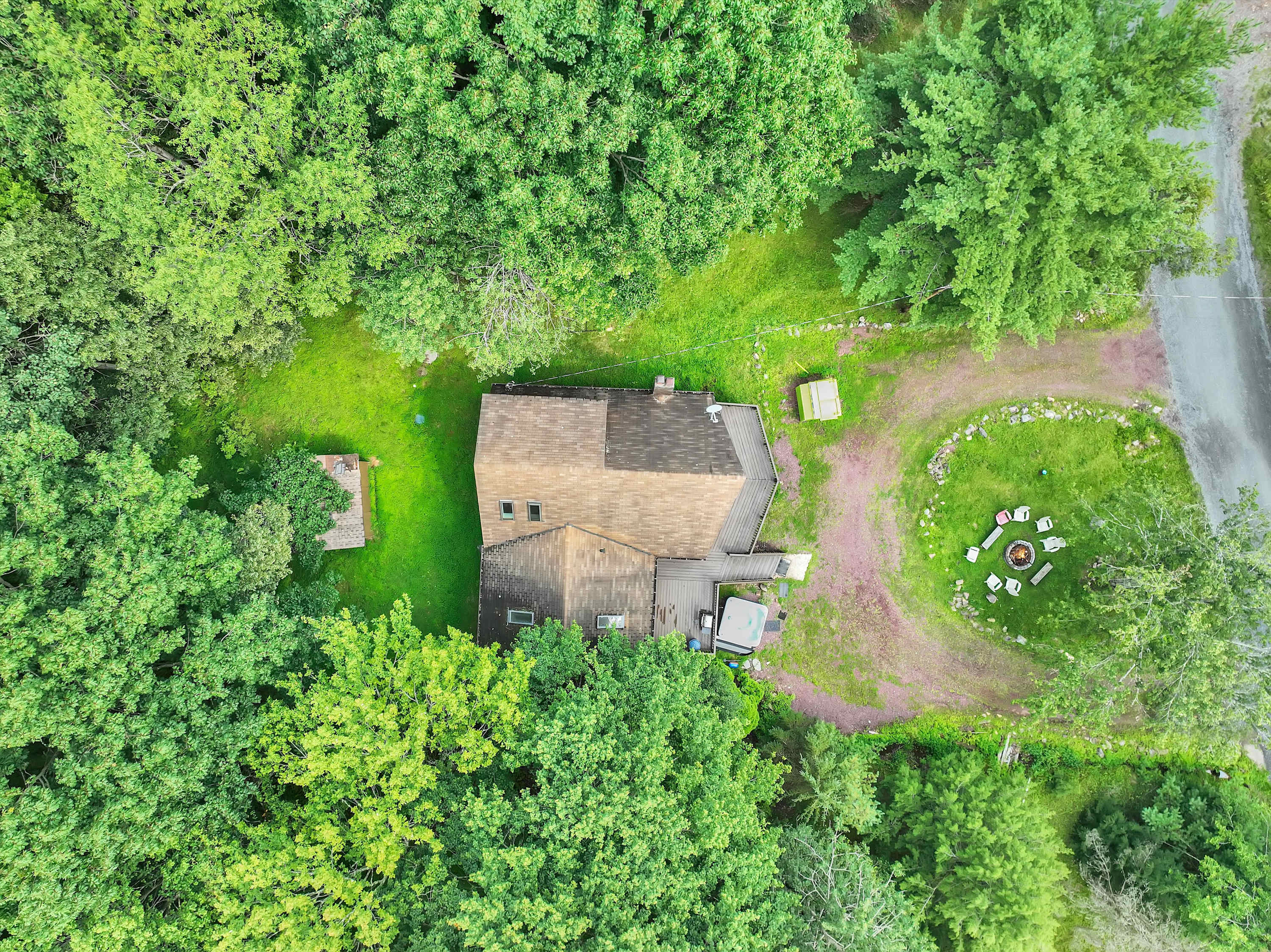 Secluded Stream Front Log Cabin | HotTub | FirePit