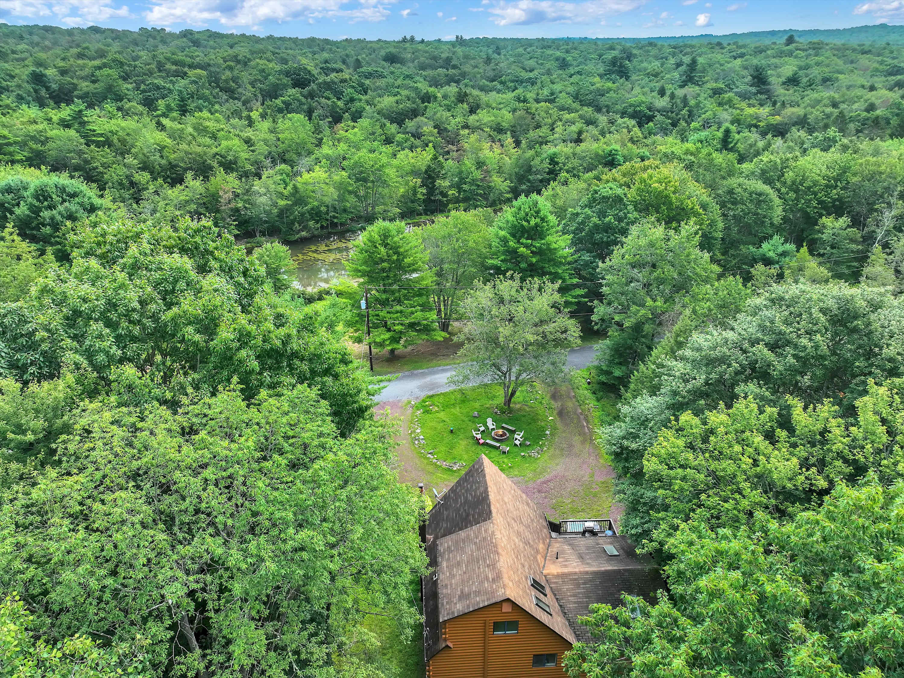 Secluded Stream Front Log Cabin | HotTub | FirePit