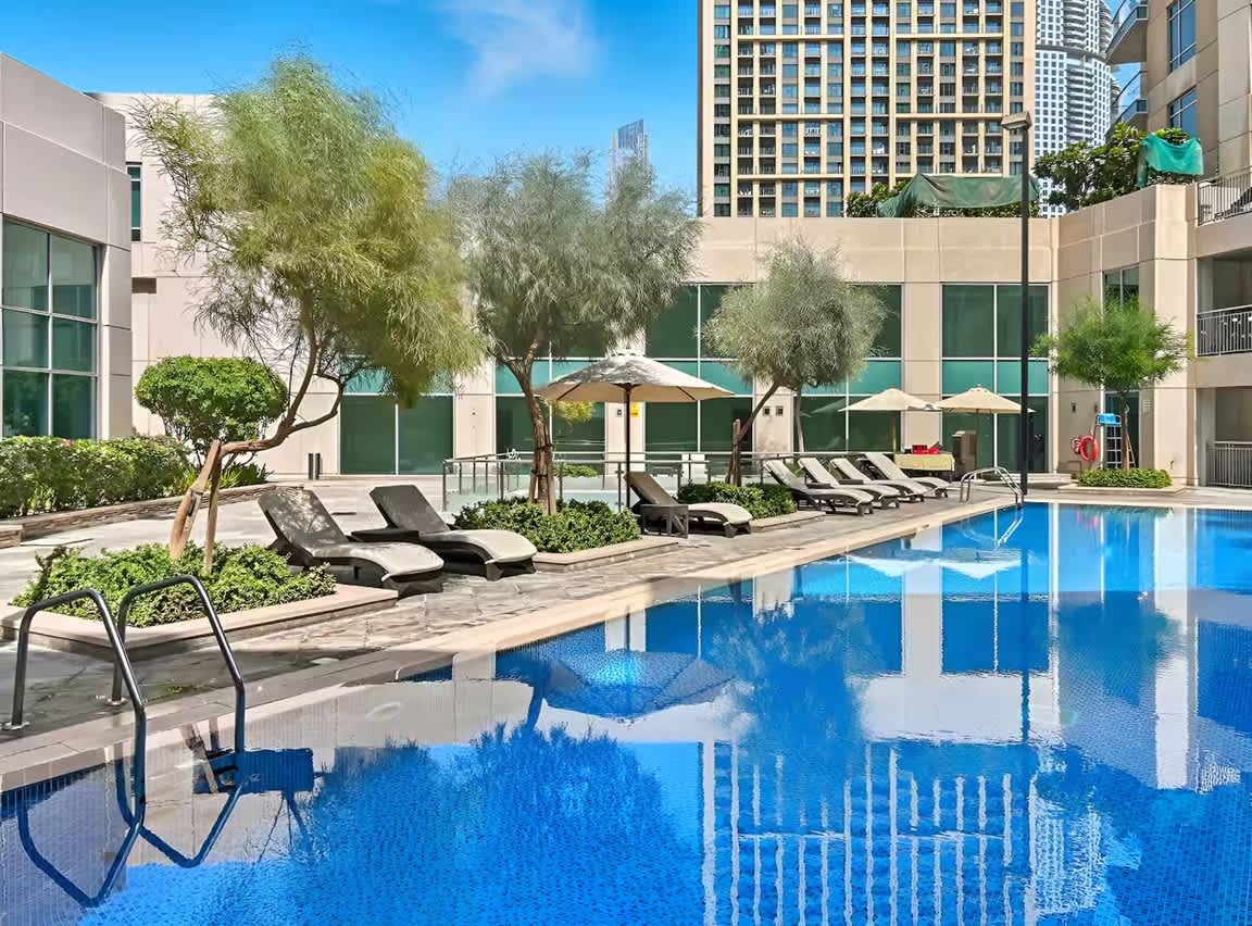 Burj Views Studio - Downtown Dubai -Bills Included