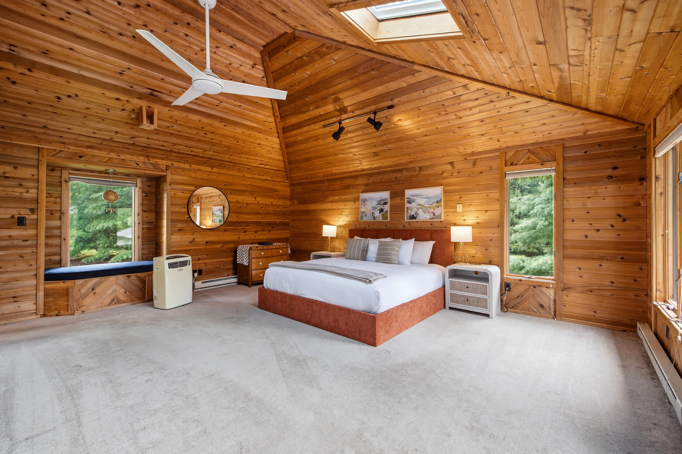 Primary Suite pairs a king bed with generous space and natural light.