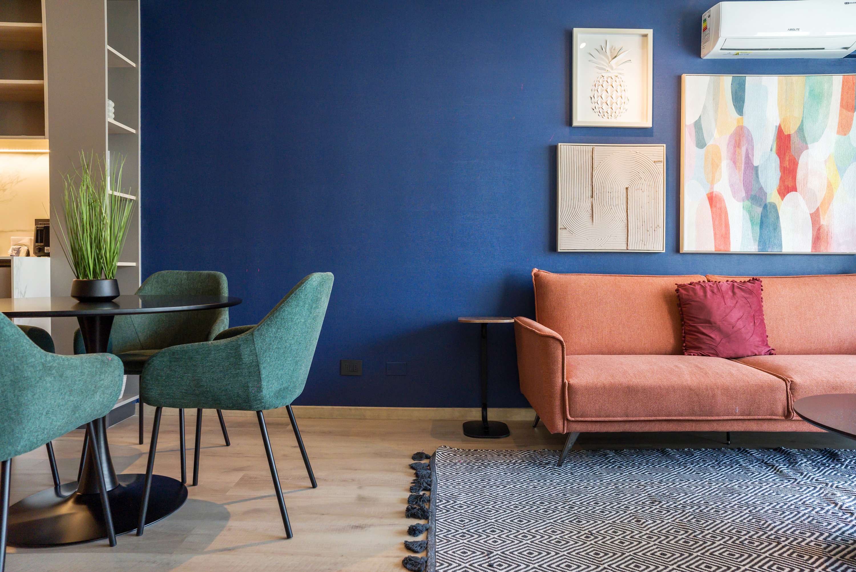 Sleek 1BR1BA Apt Urban Oasis for 3 in Las Condes