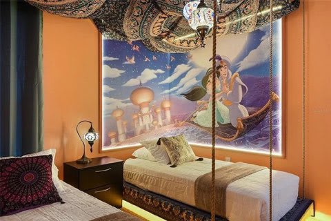 Themed 7BR Near Disney – Private Heated Pool & Game Room