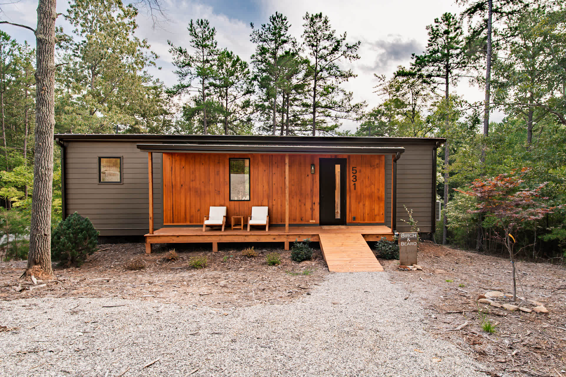 Birch & Beard | Boutique Forest Stay + Hot Tub — Young Harris, GA — vacation rental