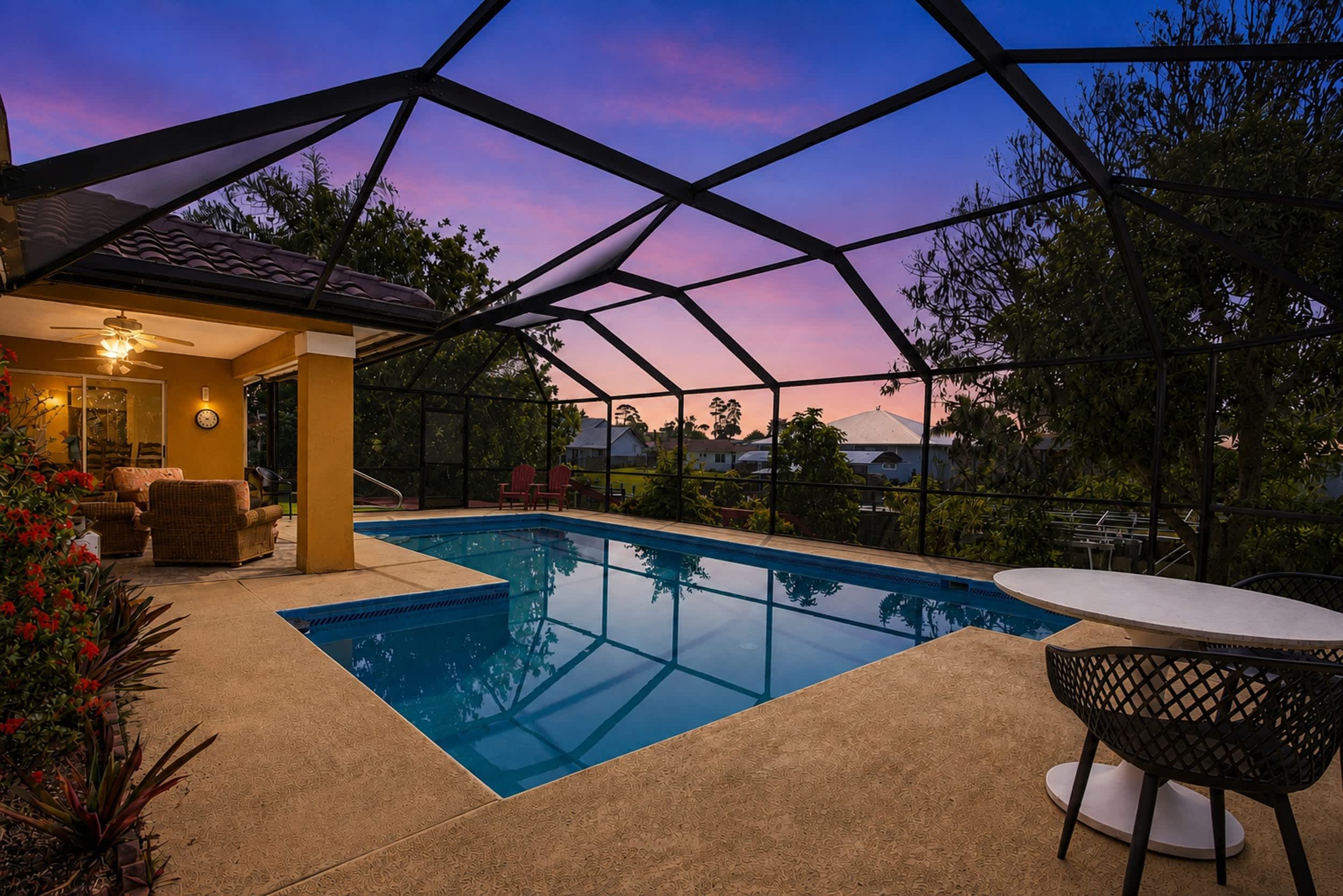Waterfront Pool Home with Private Dock | Photo 43