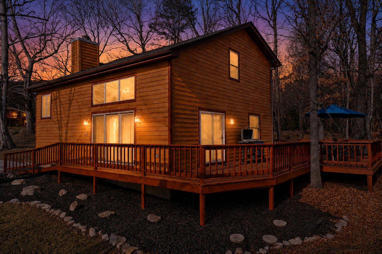 Tucked into the mountains of Virginia's Shenandoah Valley, this comfortable three-bedroom retreat offers a relaxing place to recharge after a day of exploring.
