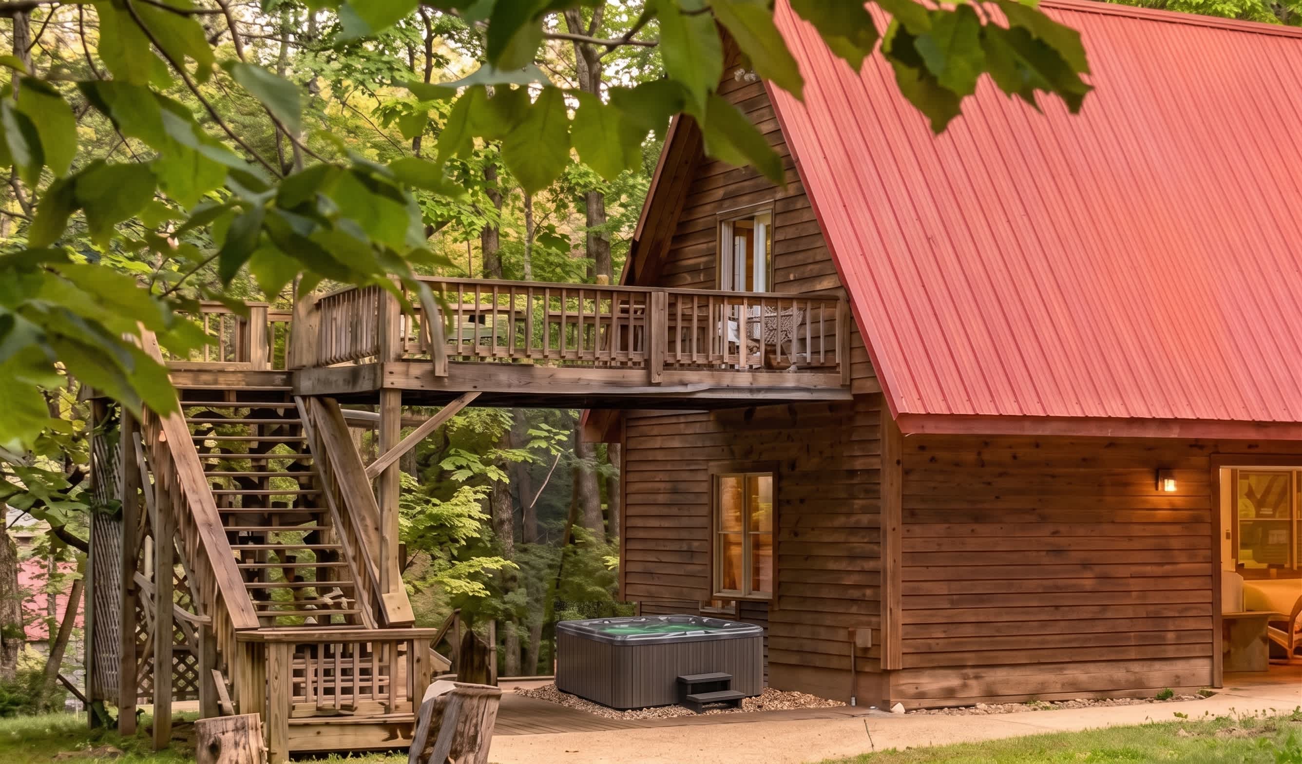 Hot Tub, Scenic Wooded Retreat with Game Area!