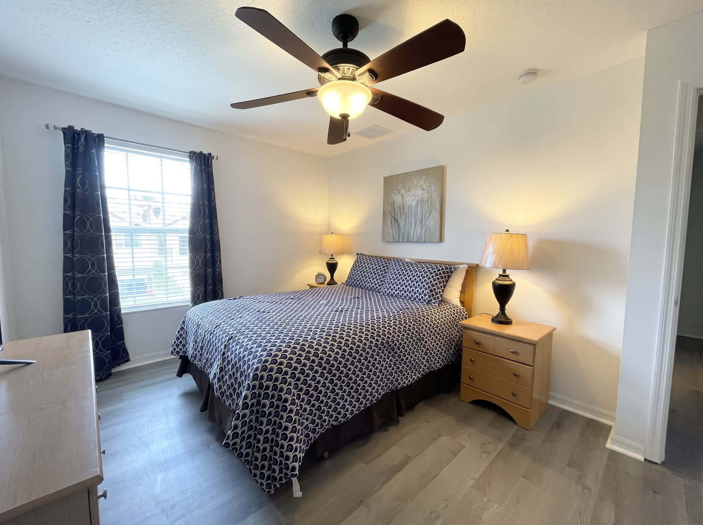 Comfortable bedroom offering a peaceful space to relax and recharge