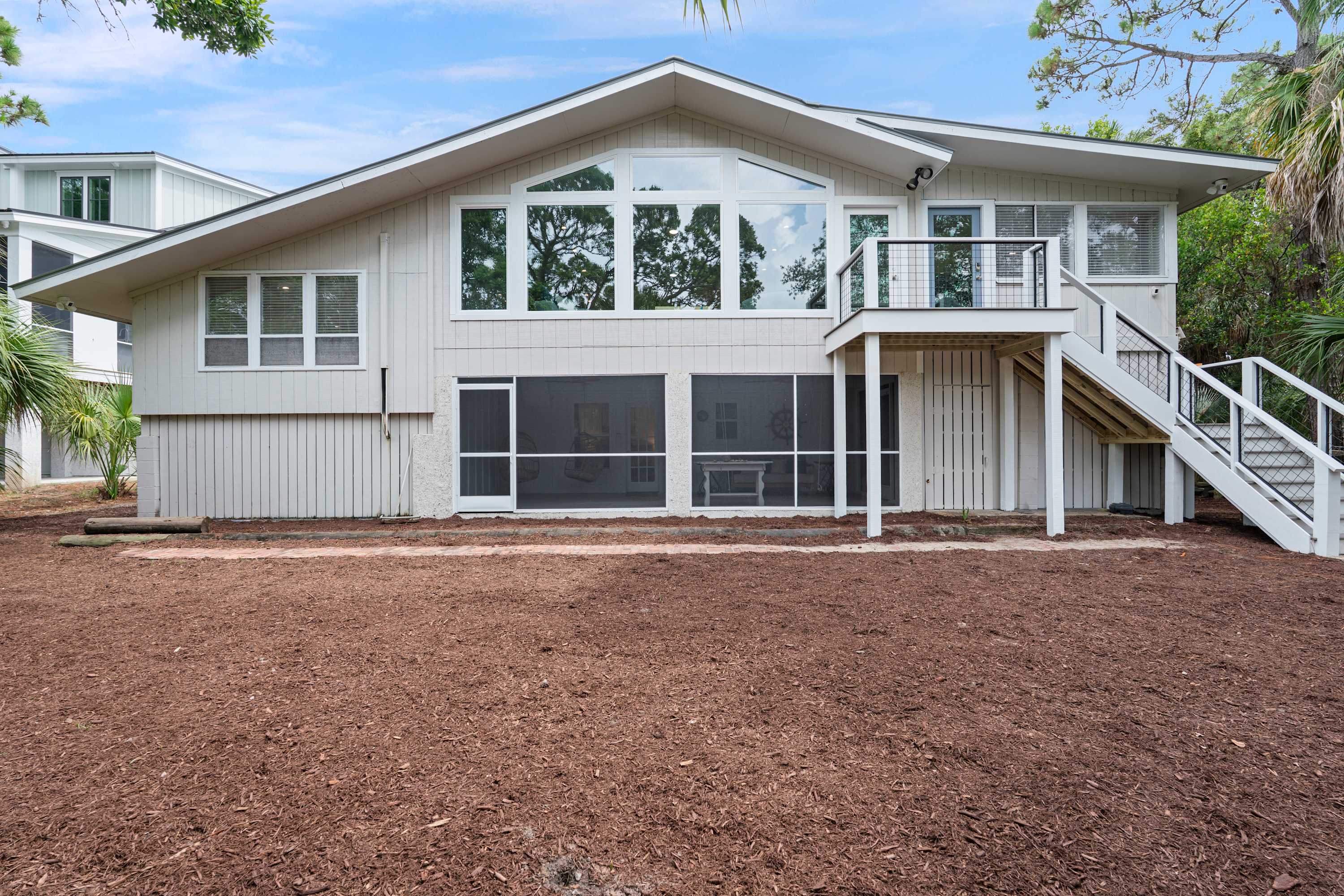 Back of the house
