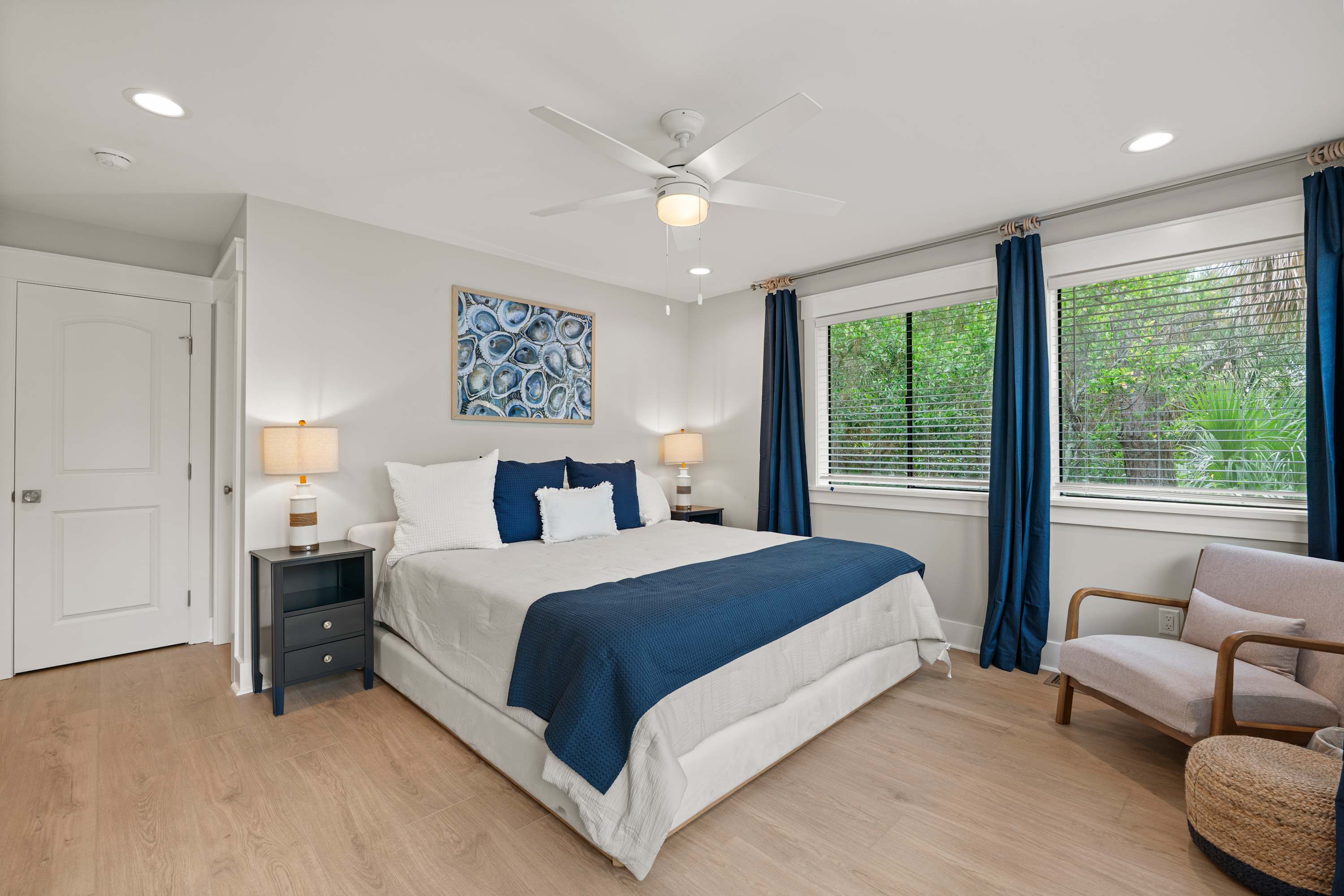 2nd level primary with king bed and full en suite bathroom