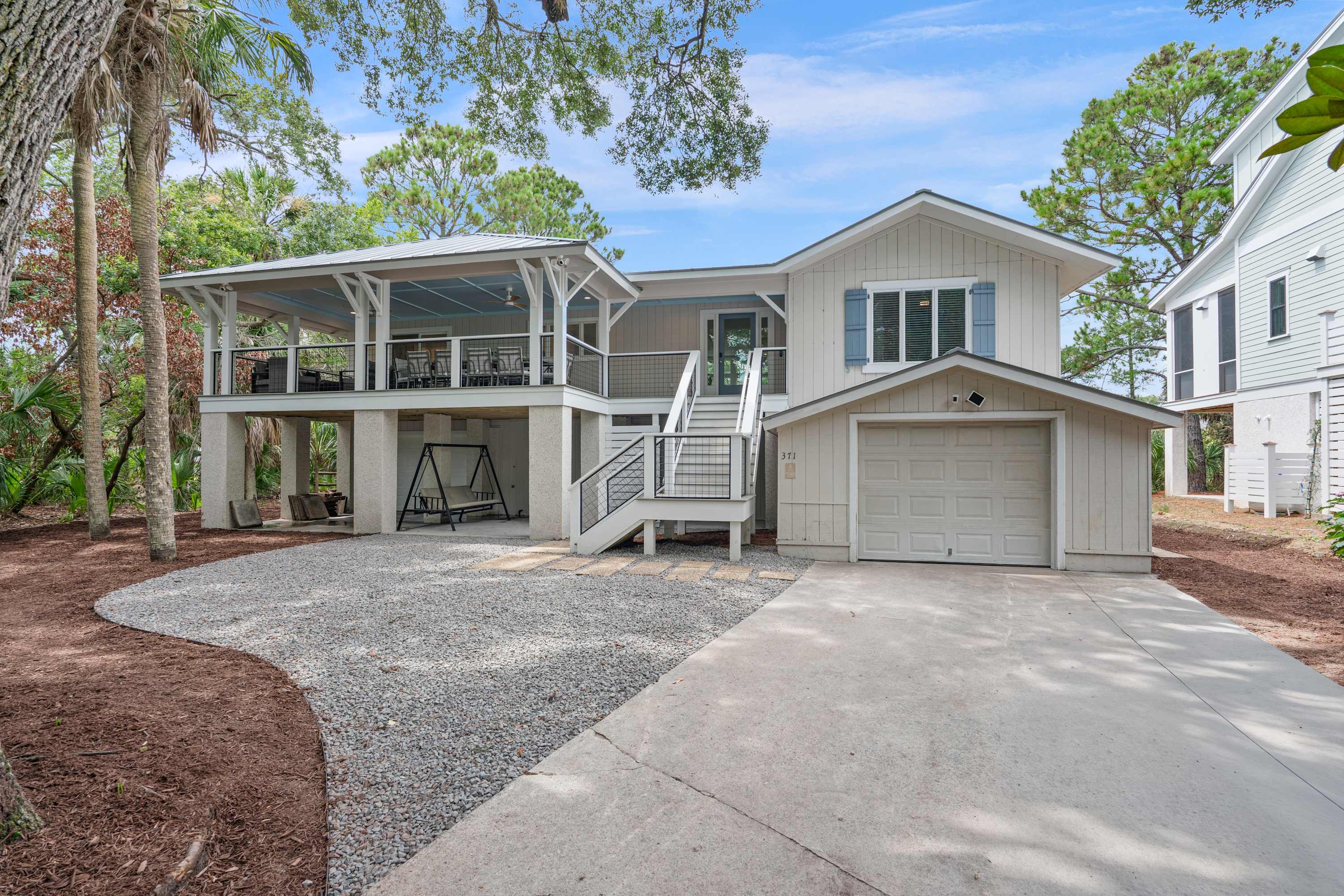 Front of the house