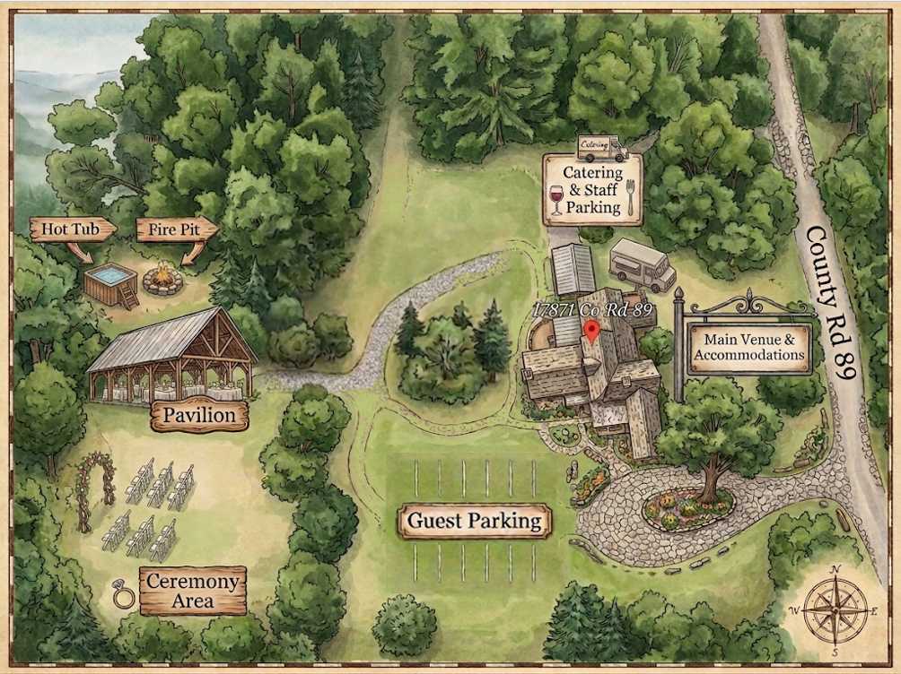Wedding and Event Space Map