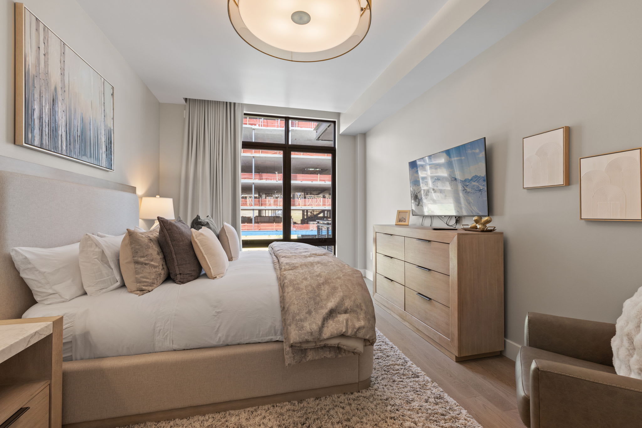 Primary Bedroom | Alpine Ridge in Deer Valley, Utah by Luxus Vacation Properties