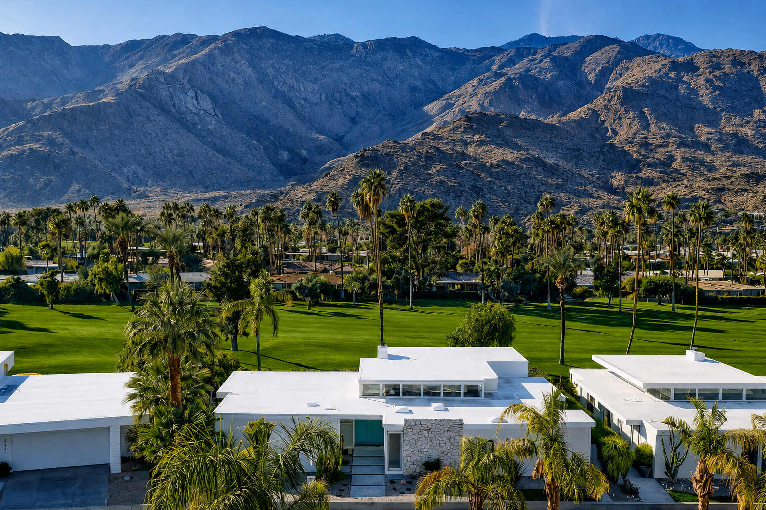 Indian Canyons Oasis w/ Pool, Spa & Golf/Mtn Views