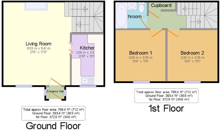 Farnborough - Communal Garden, Parking in 3 Peel Court GU14 6BA - Property image 2 - VivreStays