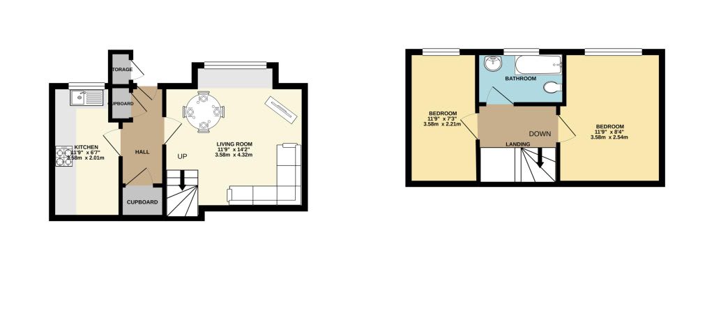 Wokingham - 2 Bedroom Maisonette - With Parking in 32 Bedfordshire Way RG41 3BA - Property image 2 - VivreStays