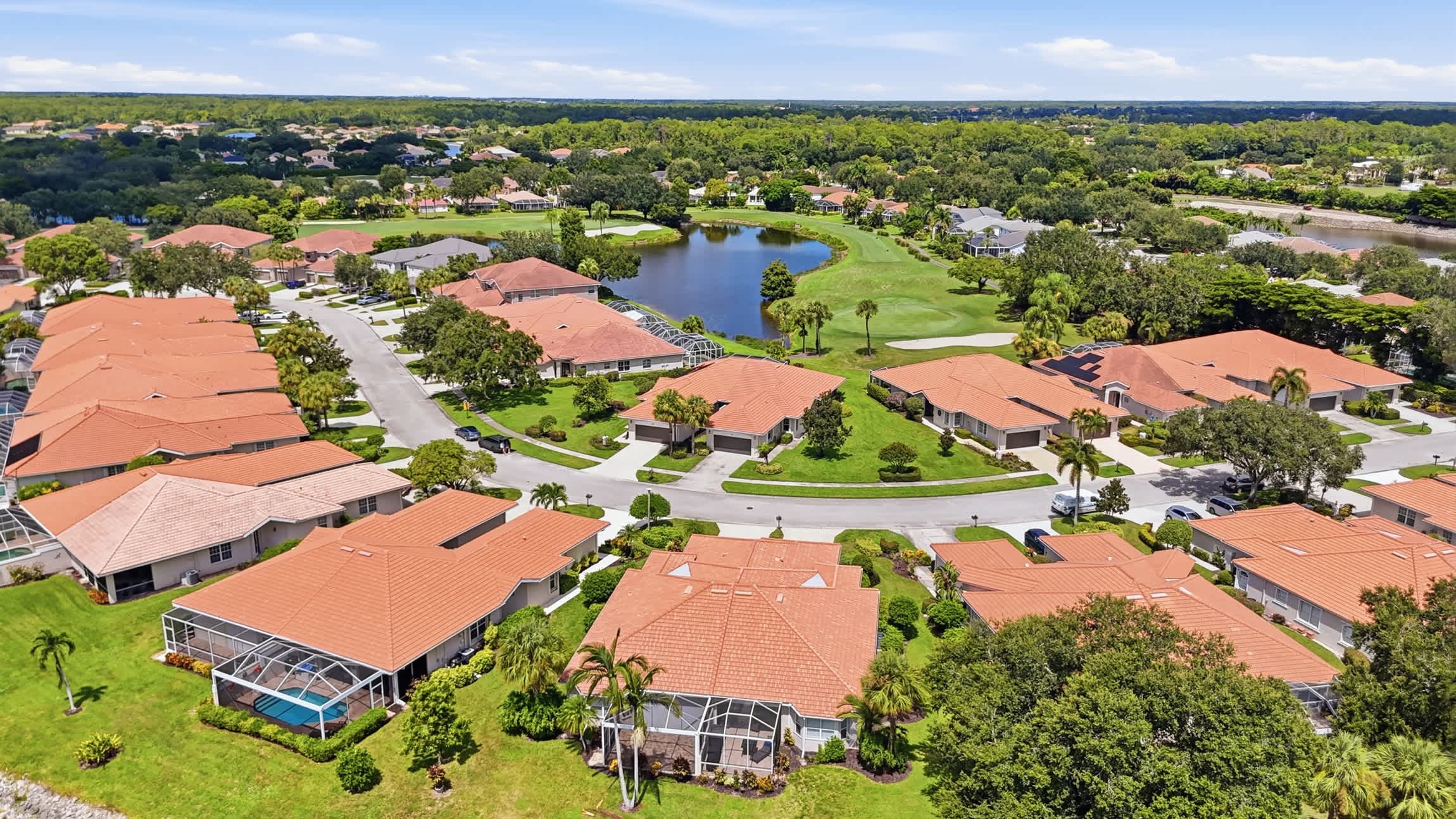 Villa With Lake and Golf Views on Public Arrowhead Golf Course | Photo 33