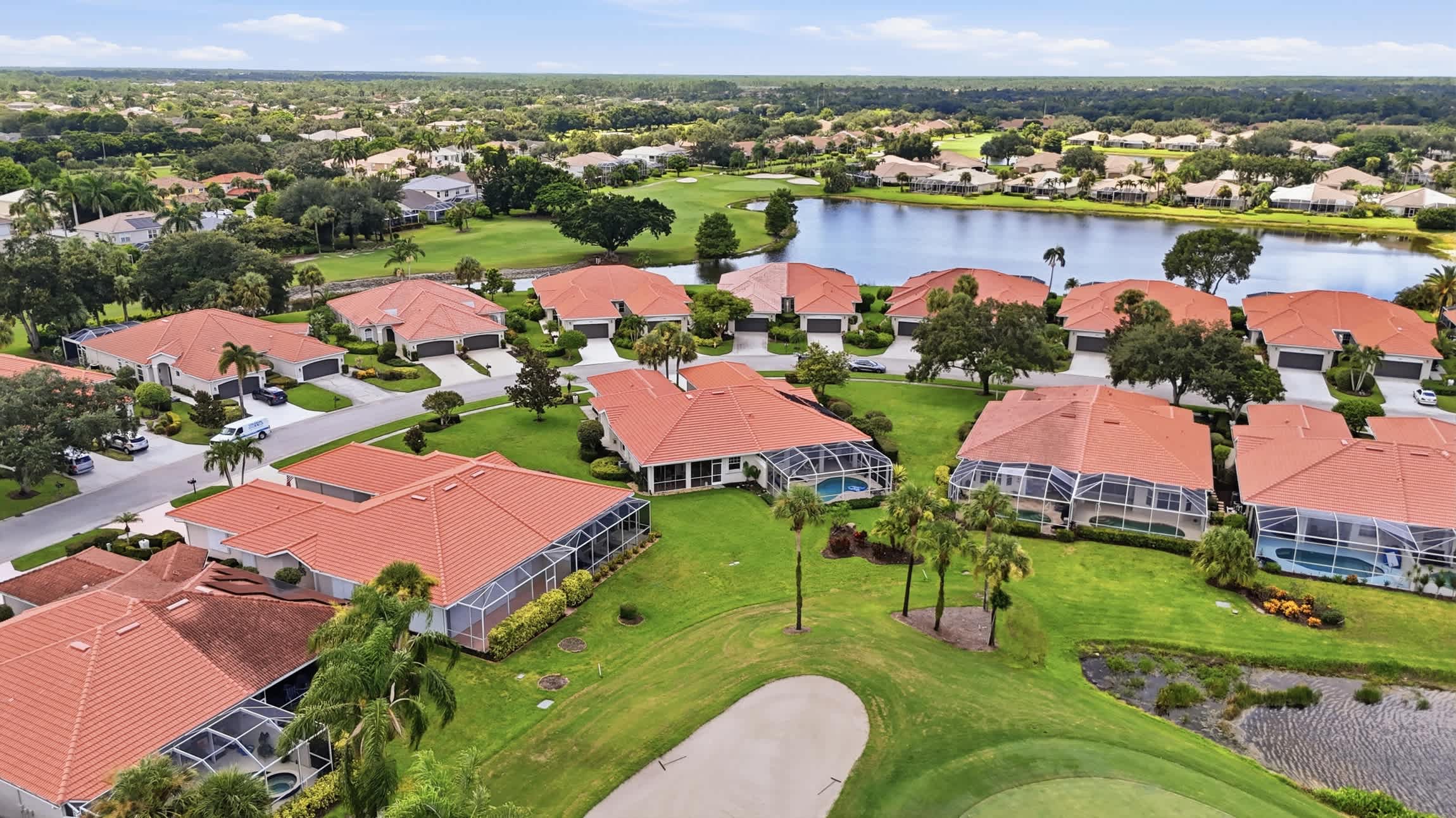 Villa With Lake and Golf Views on Public Arrowhead Golf Course | Photo 38