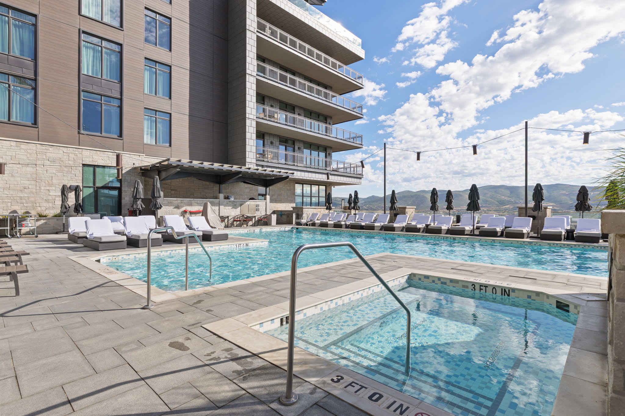 Heated Pools & Hot Tubs, Grand Hyatt Deer Valley | Aurora Summit in Deer Valley, Utah by Luxus Vacation Properties