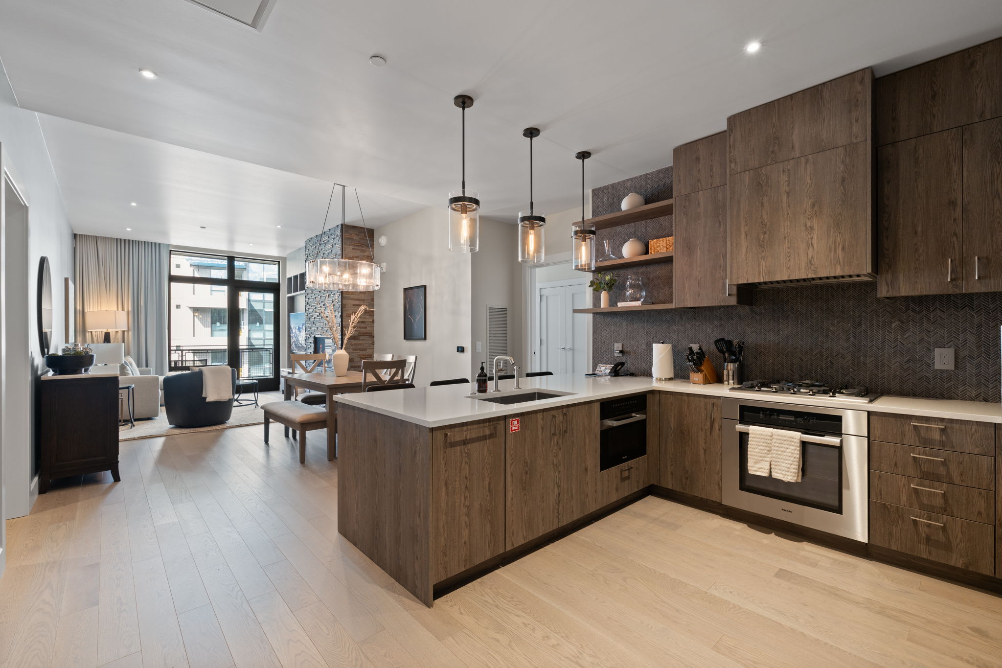 Kitchen | Aurora Summit in Deer Valley, Utah by Luxus Vacation Properties