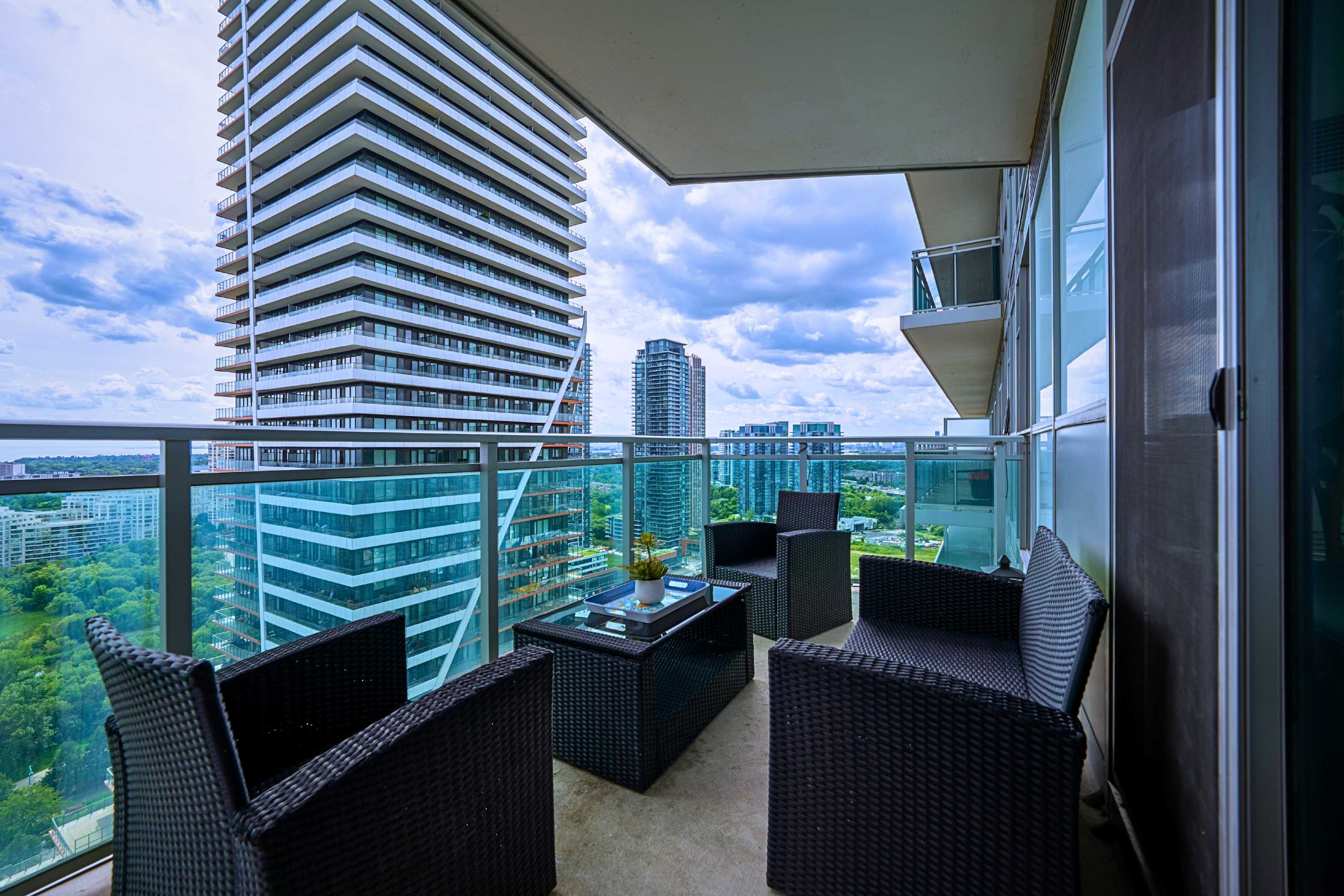 Humber Bay Park Condo with Balcony Skyline View
