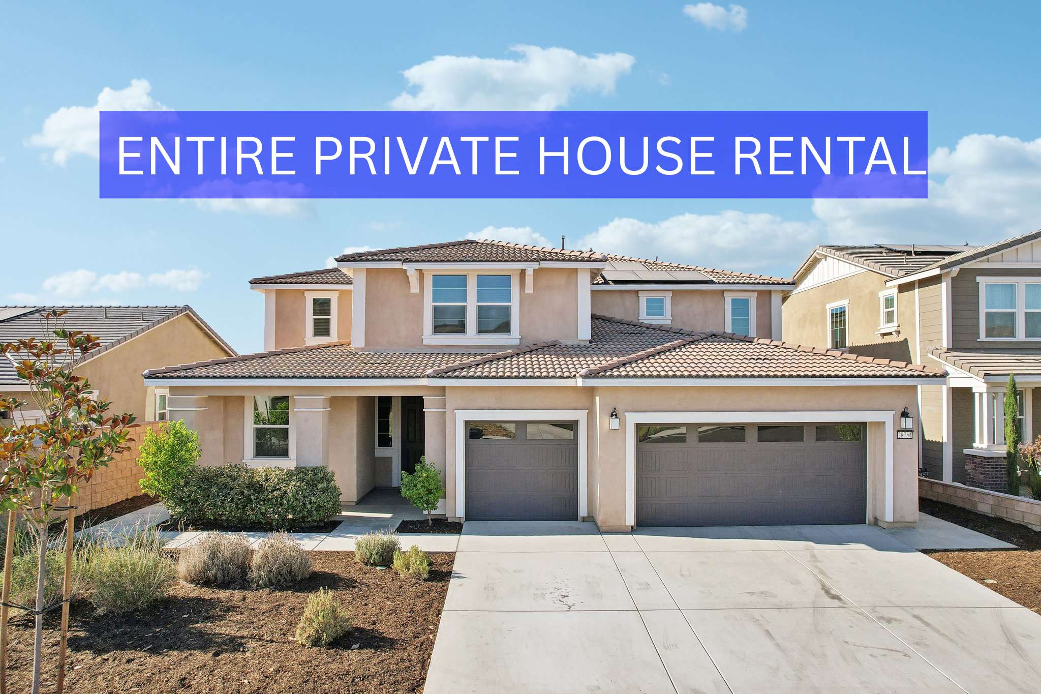 Entire Private 3000 Sqft House With 5 Bedrooms, 4 Bathroom, Gated Yard, Garage In Menifee - Menifee, CA