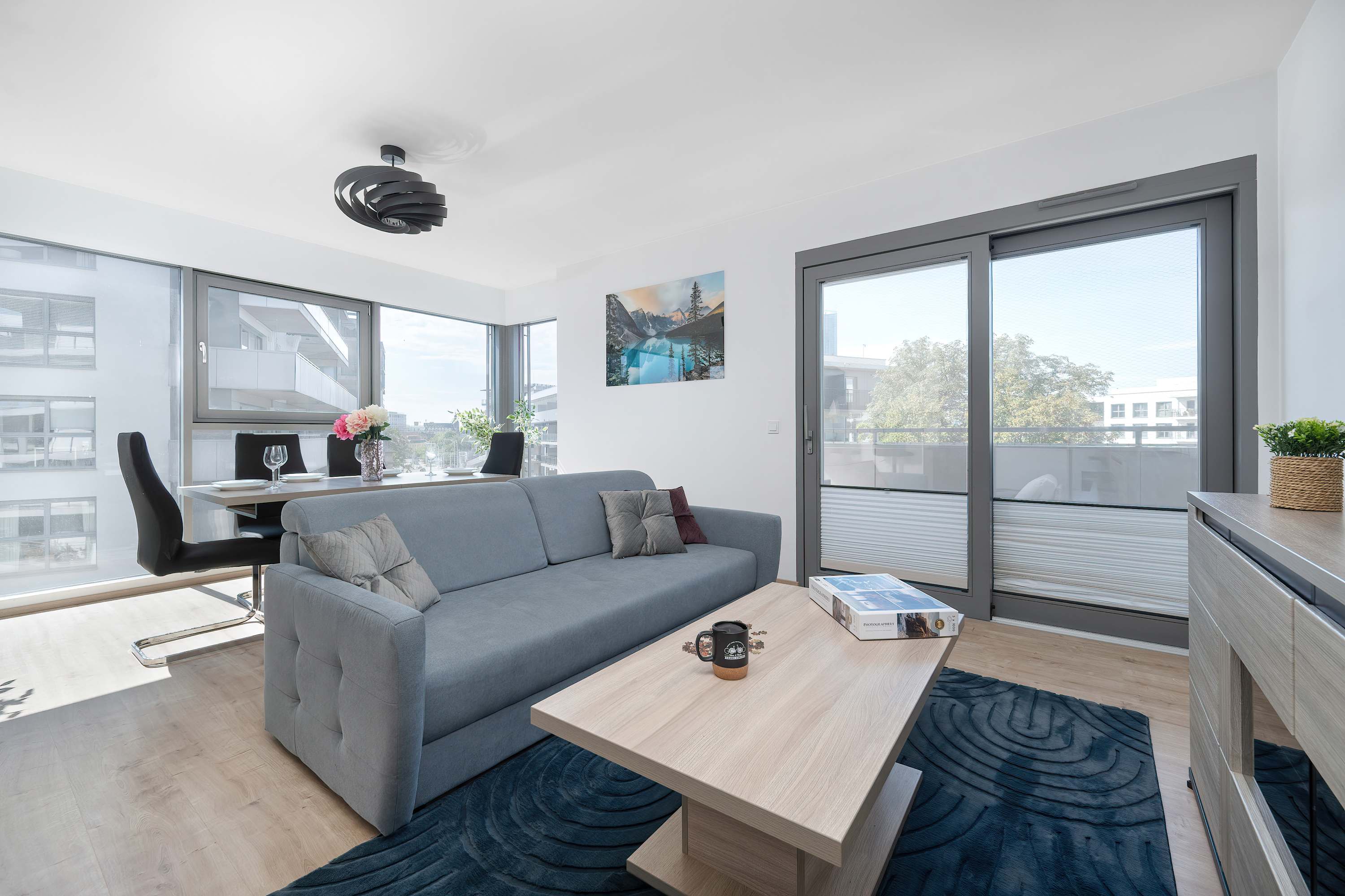 Spacious Apartment with Balcony | 2 Bedrooms | Desk — Wrocław, Lower Silesia — vacation rental