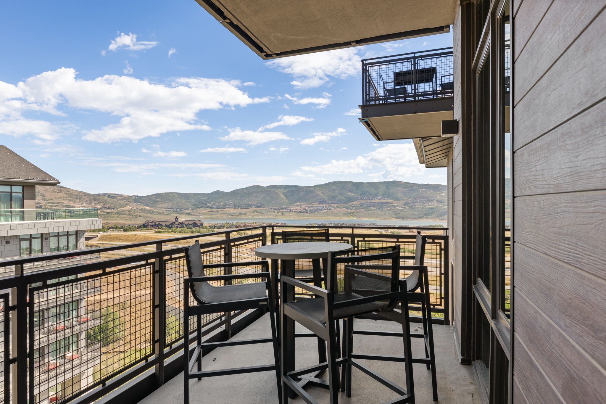 Balcony | McHenry Canyon Haven in Deer Valley, Utah by Luxus Vacation Properties